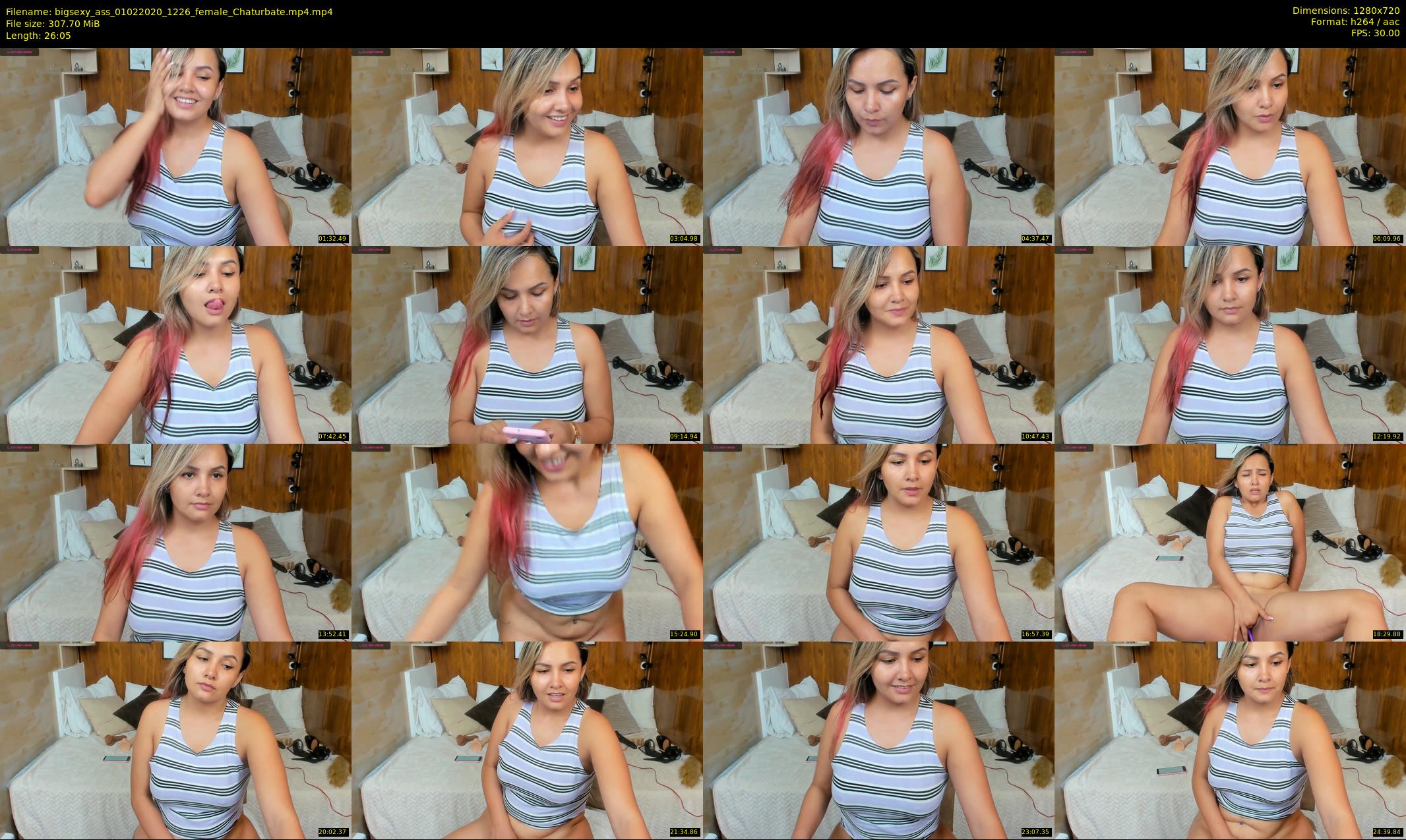 bigsexy_ass — 27 minute Chaturbate female cam show recording, 720p, Feb 1, 2020