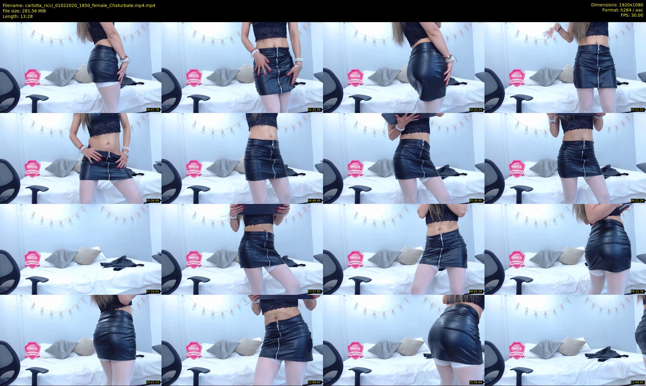 carlotta_ricci — 14 minute Chaturbate female cam show recording, 1080p, Feb 1, 2020