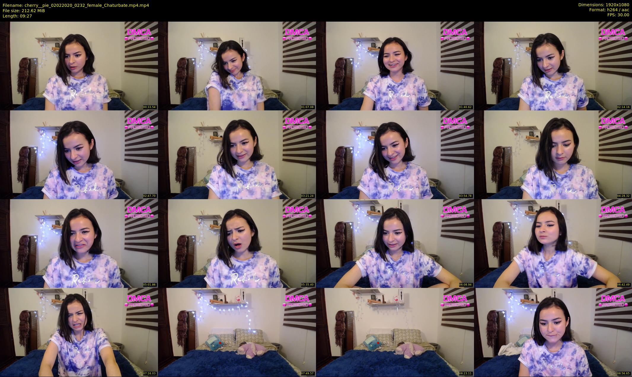 cherry__pie — 10 minute Chaturbate female cam show recording, 1080p, Feb 2, 2020