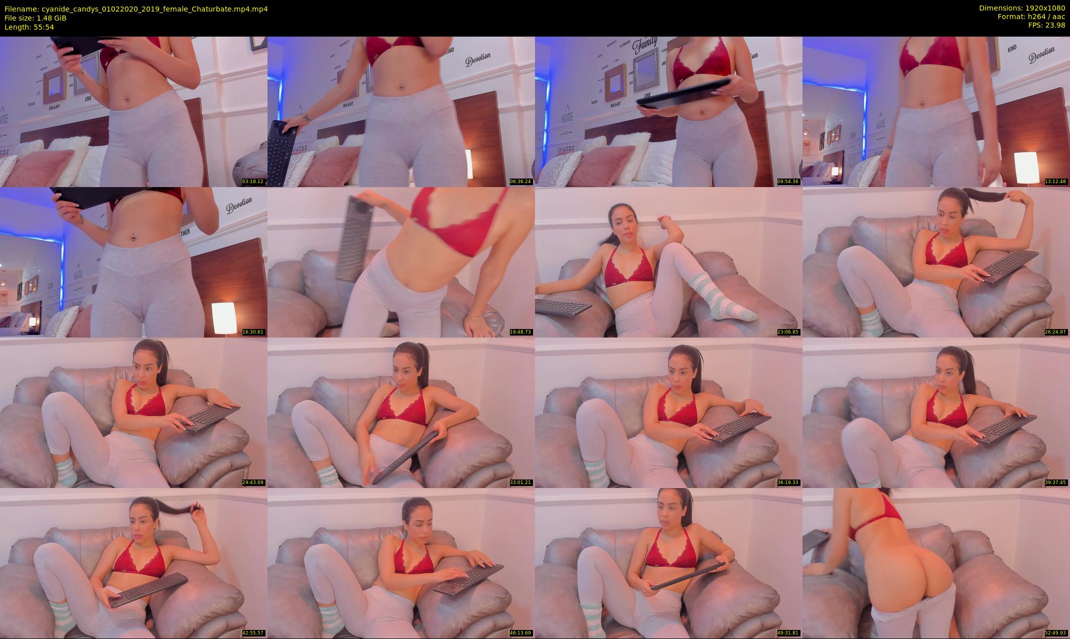 cyanide_candys — 56 minute Chaturbate female cam show recording, 1080p, Feb 1, 2020