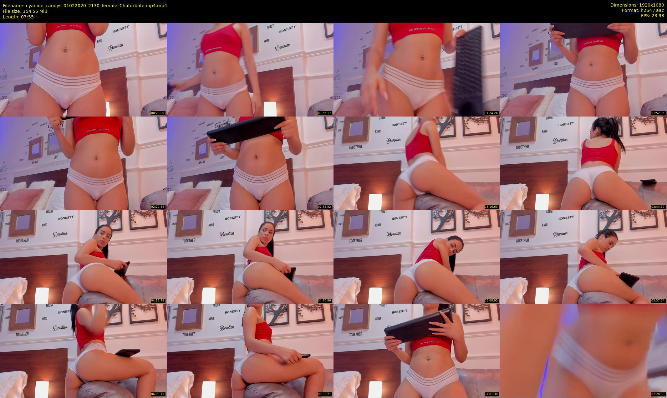 cyanide_candys — 8 minute Chaturbate female cam show recording, 1080p, Feb 1, 2020