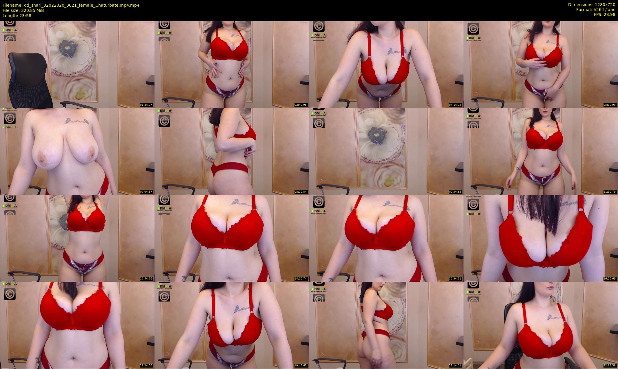 dd_shari — 24 minute Chaturbate female cam show recording, 720p, Feb 2, 2020