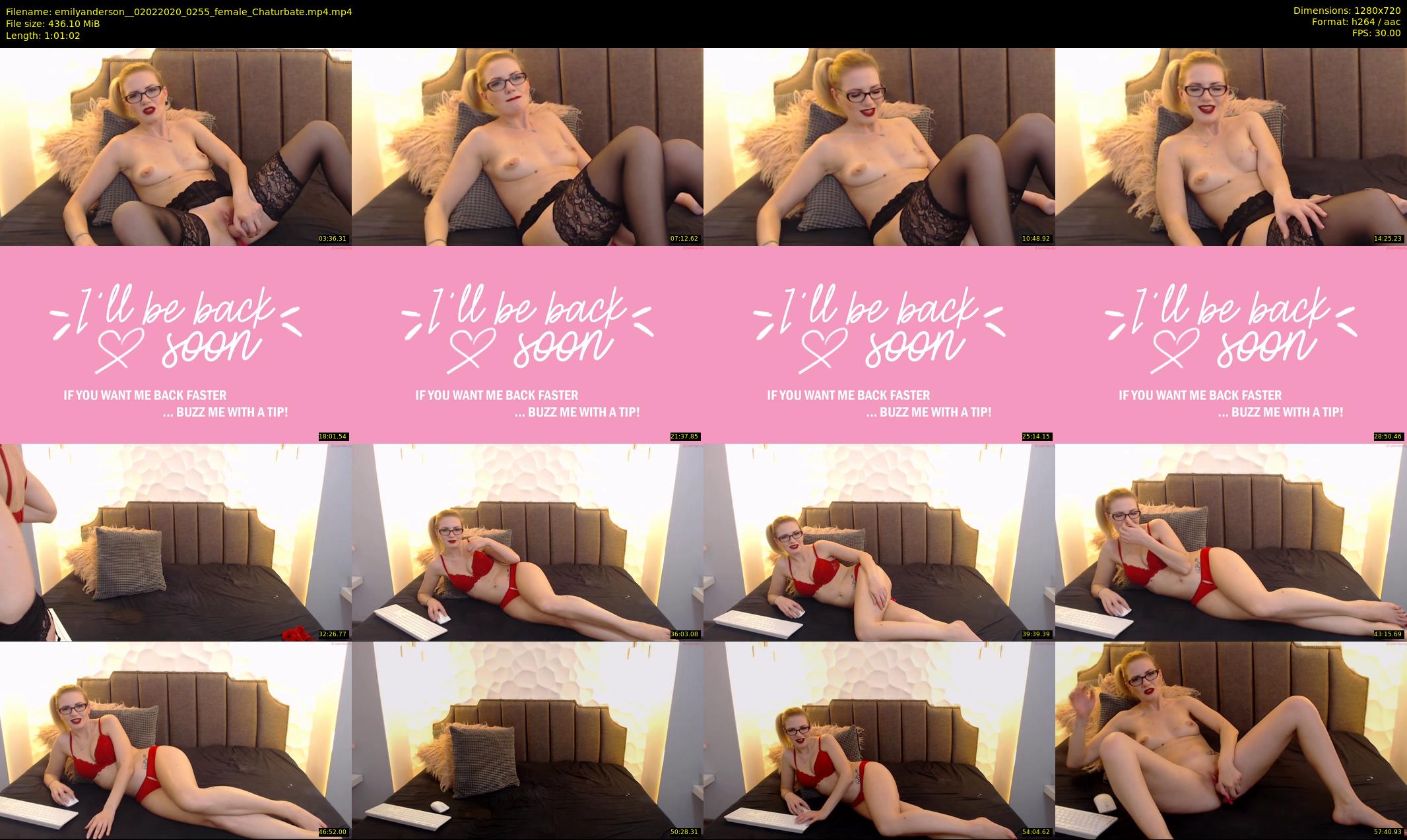 emilyanderson_ — 62 minute Chaturbate female cam show recording, 720p, Feb 2, 2020