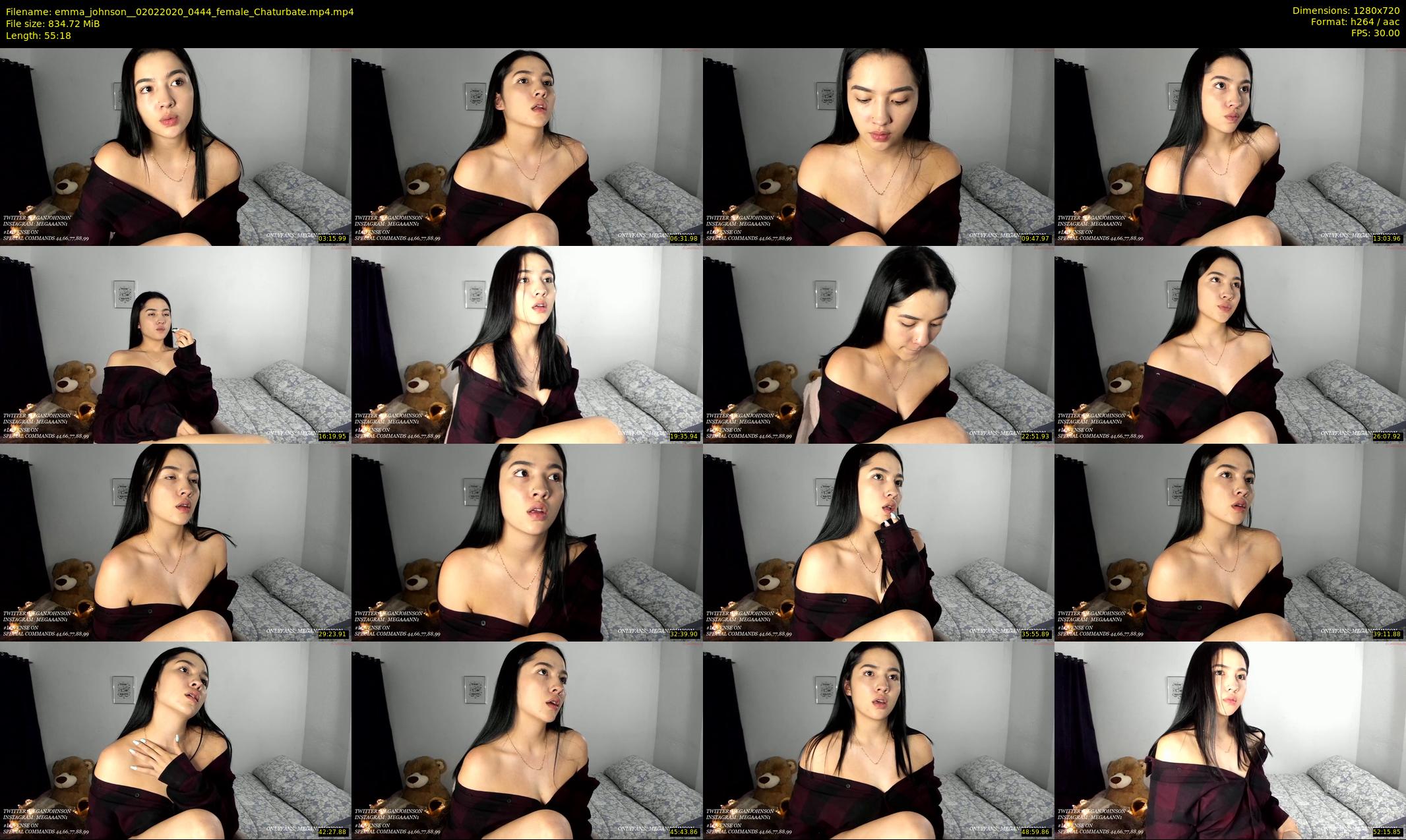 emma_johnson_ — 56 minute Chaturbate female cam show recording, 720p, Feb 2, 2020