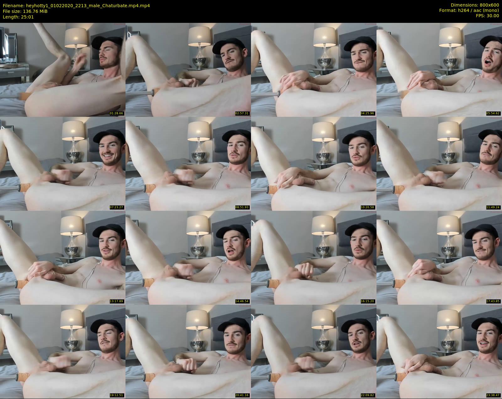 heyhotty1 — 26 minute Chaturbate male cam show recording, 480p, Feb 1, 2020