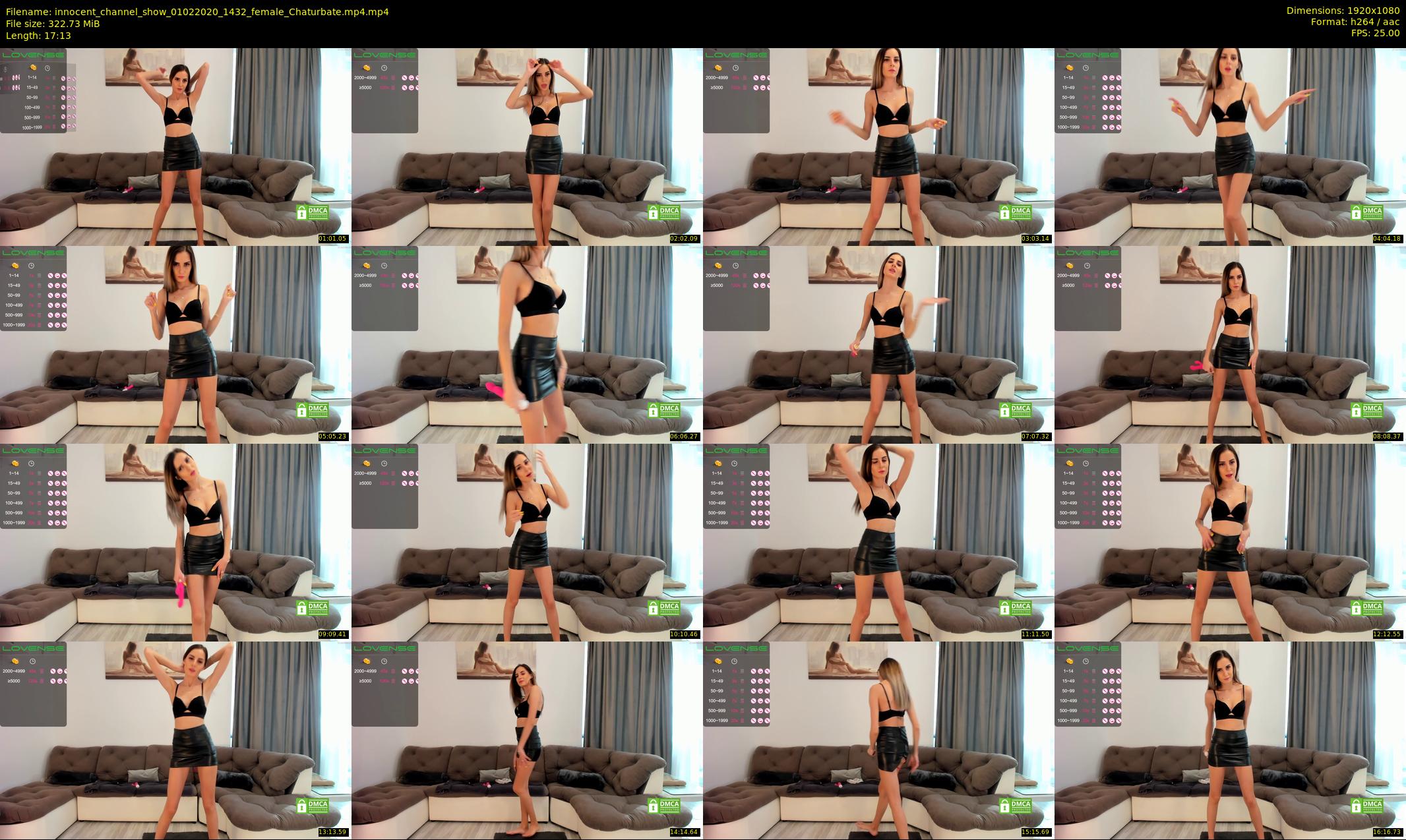 innocent_channel_show — 18 minute Chaturbate female cam show recording, 1080p, Feb 1, 2020