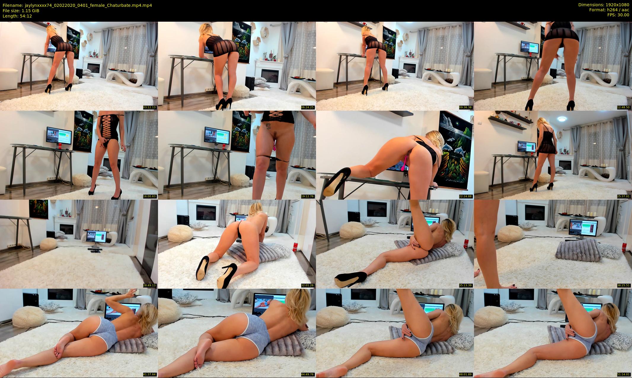 jaylynxxxx74 — 55 minute Chaturbate female cam show recording, 1080p, Feb 2, 2020