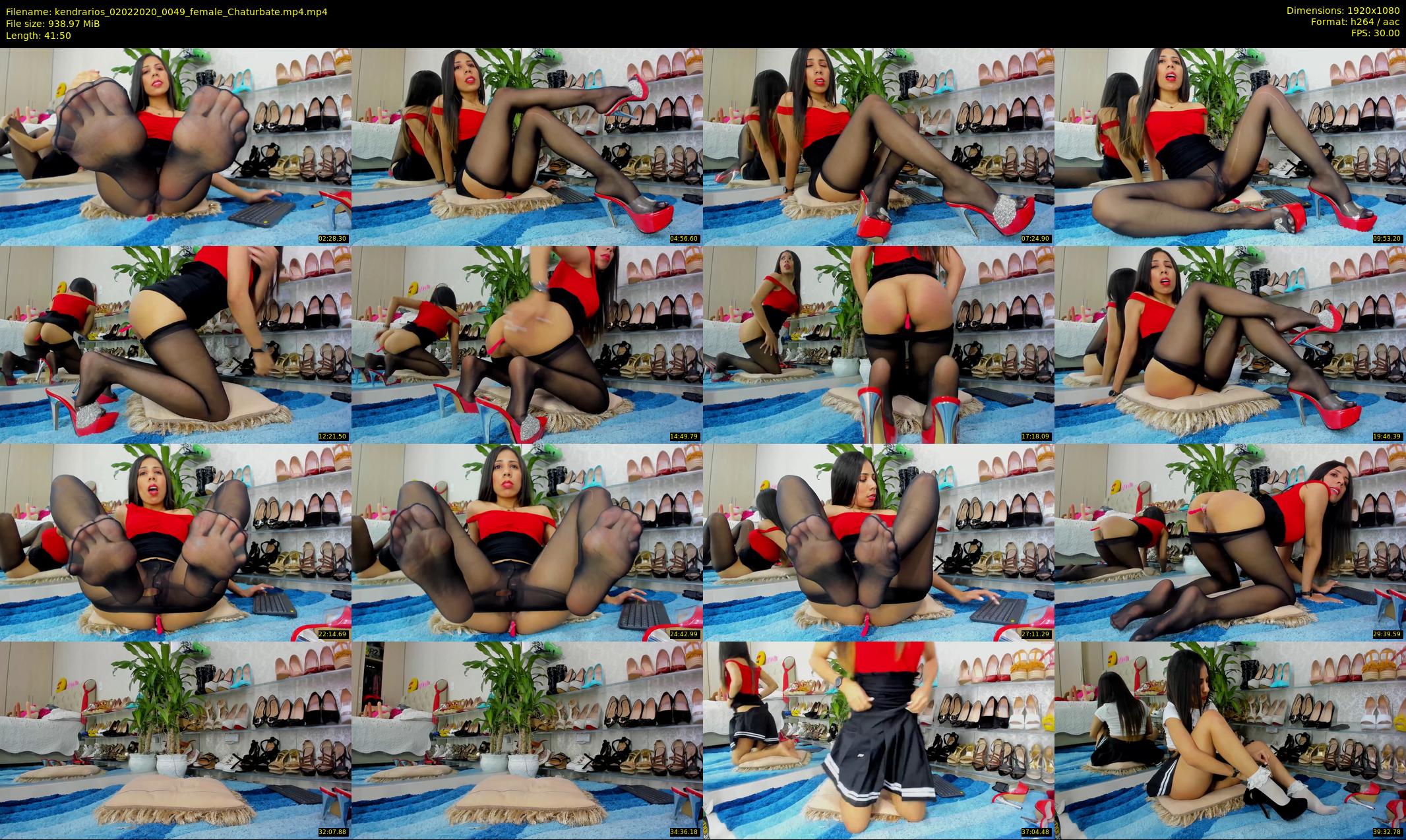 kendrarios — 42 minute Chaturbate female cam show recording, 1080p, Feb 2, 2020