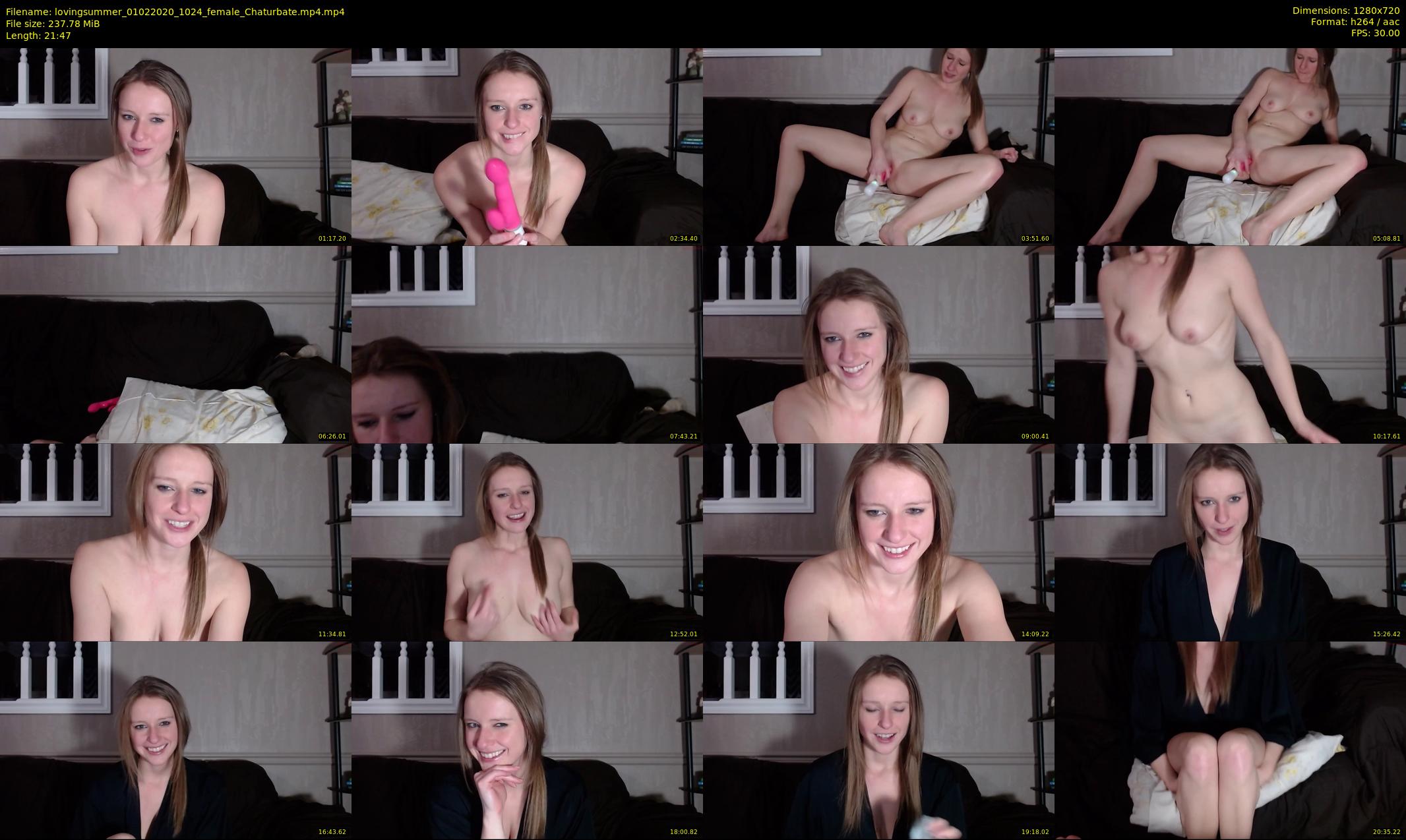 lovingsummer — 22 minute Chaturbate female cam show recording, 720p, Feb 1, 2020