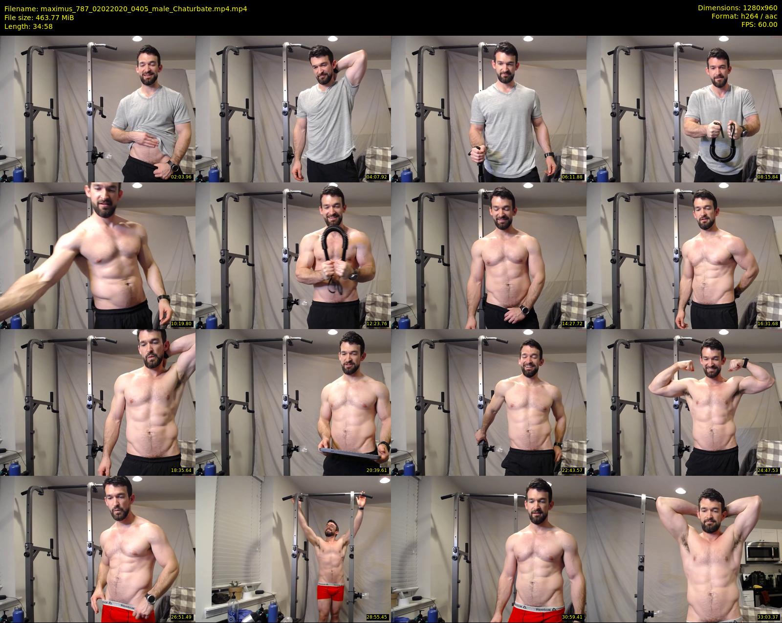 maximus_787 — 35 minute Chaturbate male cam show recording, 720p, Feb 2, 2020