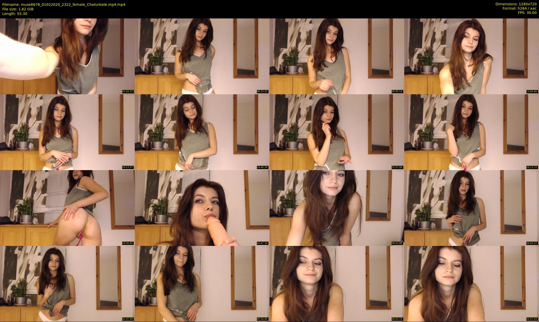 muse6678 — 56 minute Chaturbate female cam show recording, 720p, Feb 1, 2020