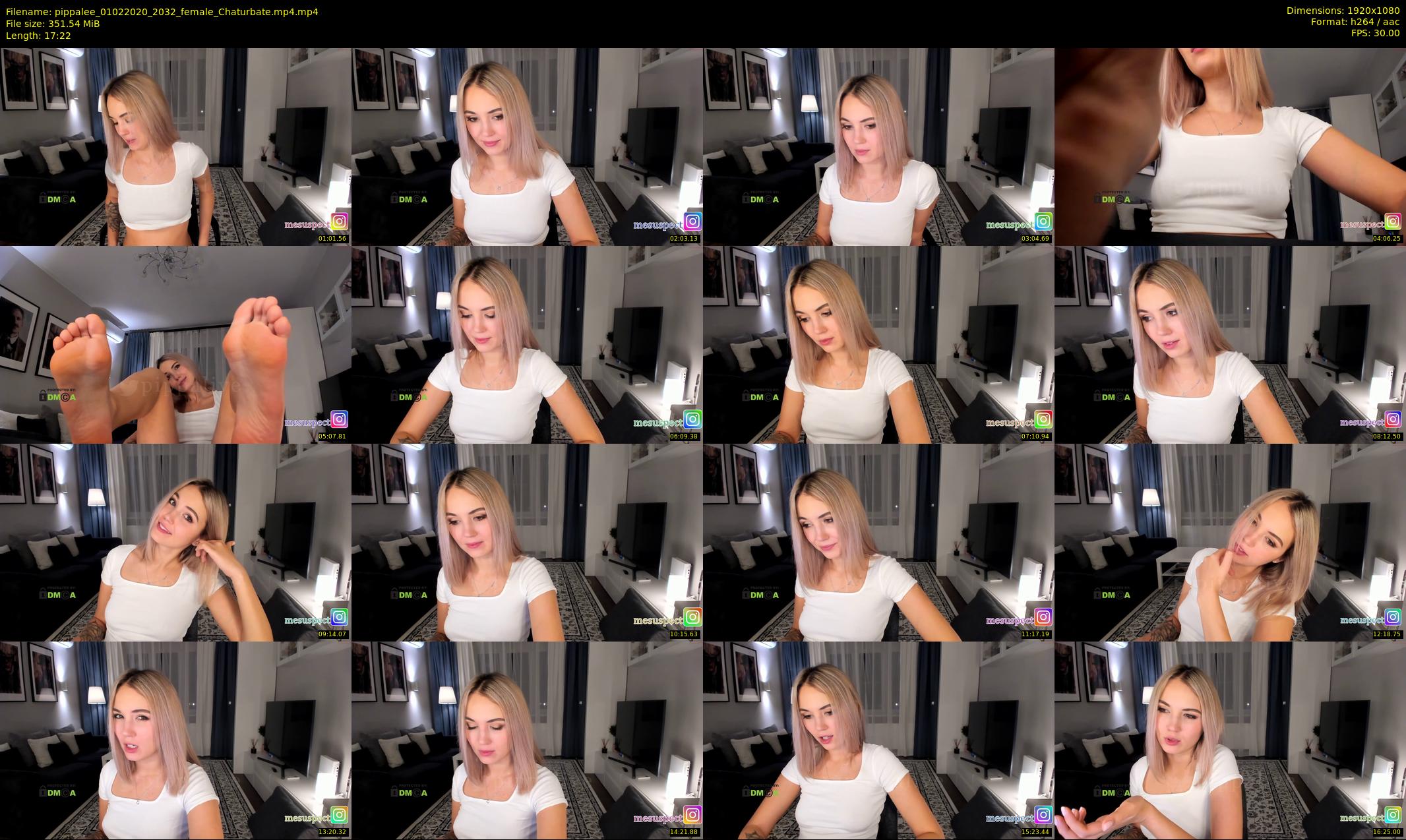 pippalee — 18 minute Chaturbate female cam show recording, 1080p, Feb 1, 2020