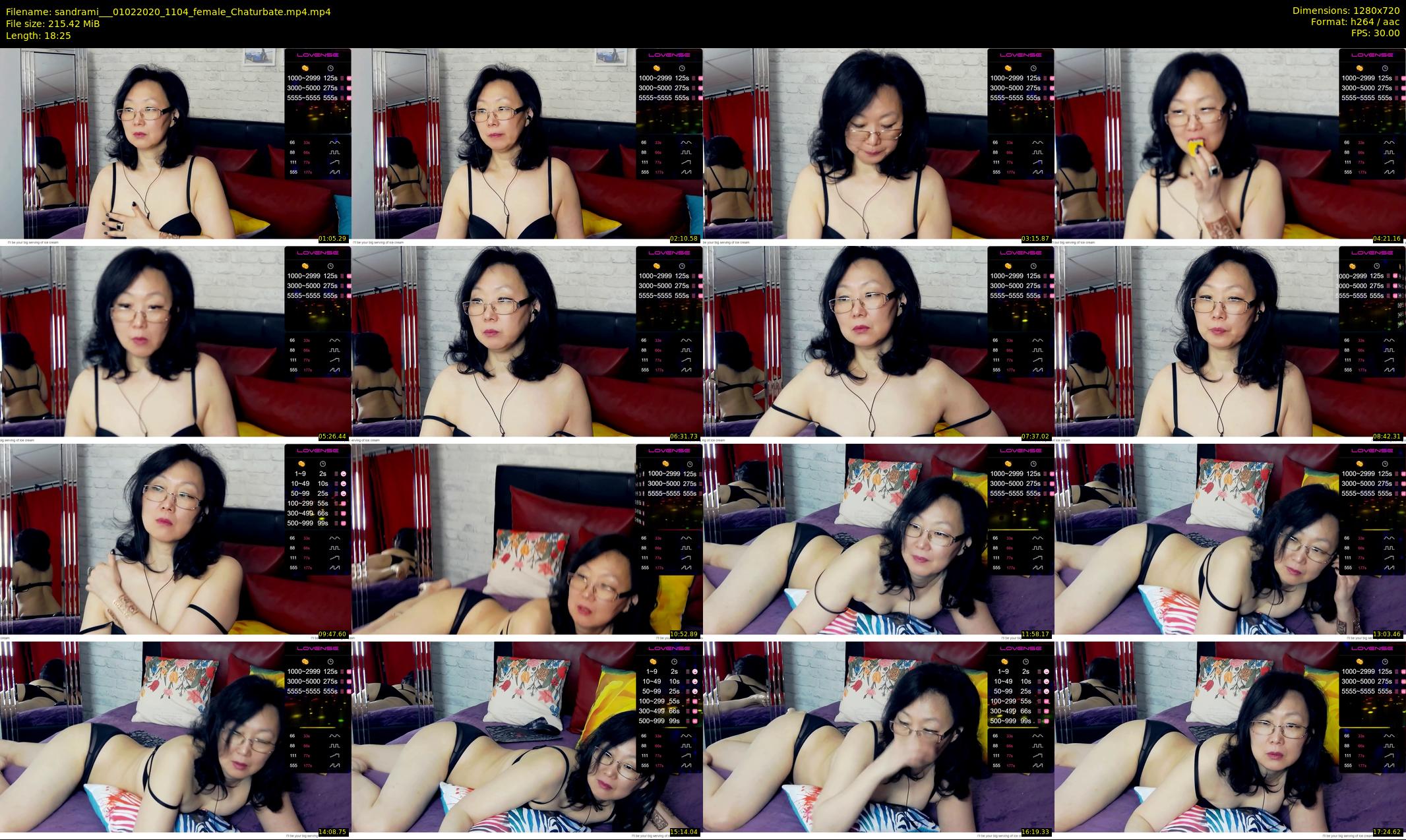 sandrami__ — 19 minute Chaturbate female cam show recording, 720p, Feb 1, 2020