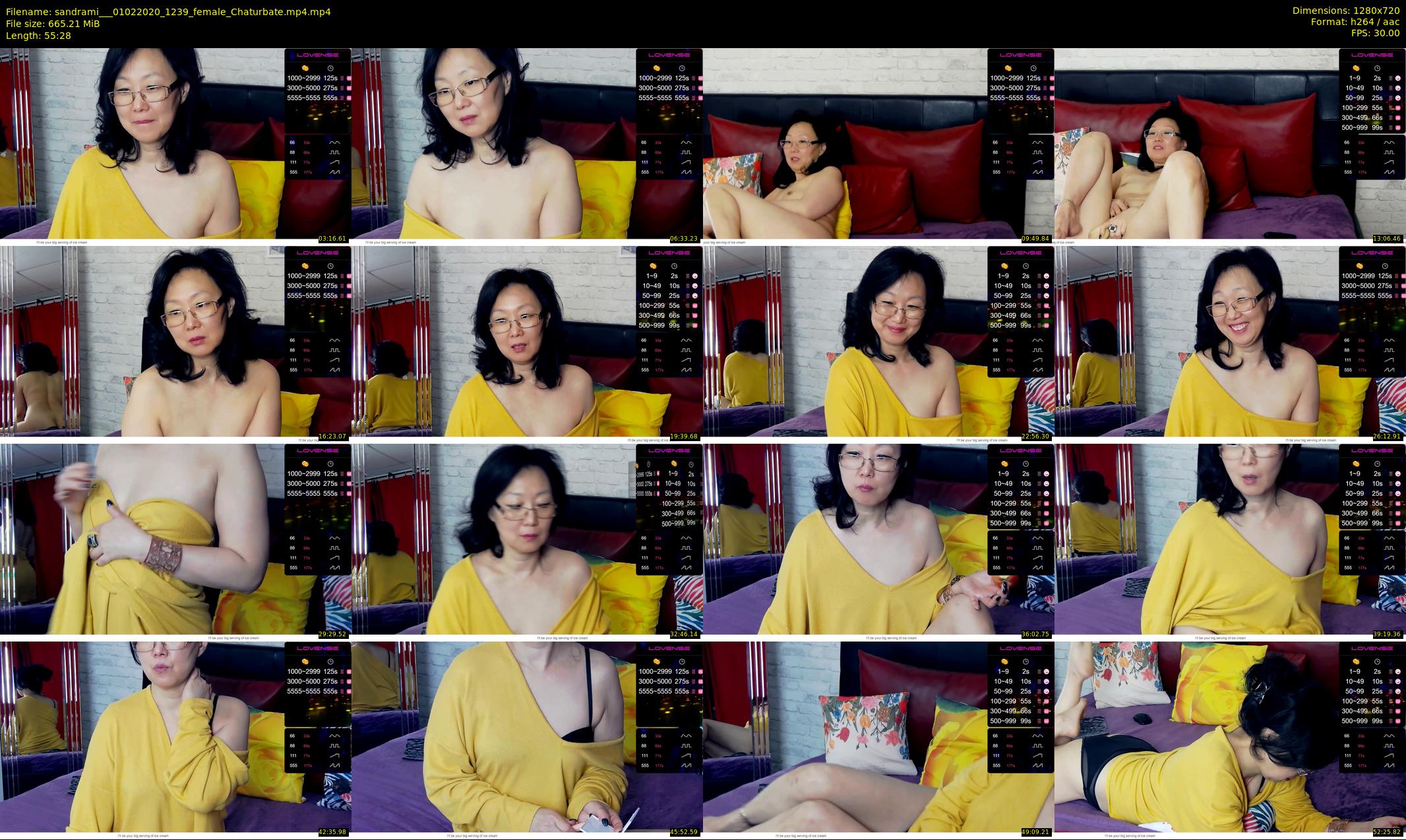 sandrami__ — 56 minute Chaturbate female cam show recording, 720p, Feb 1, 2020
