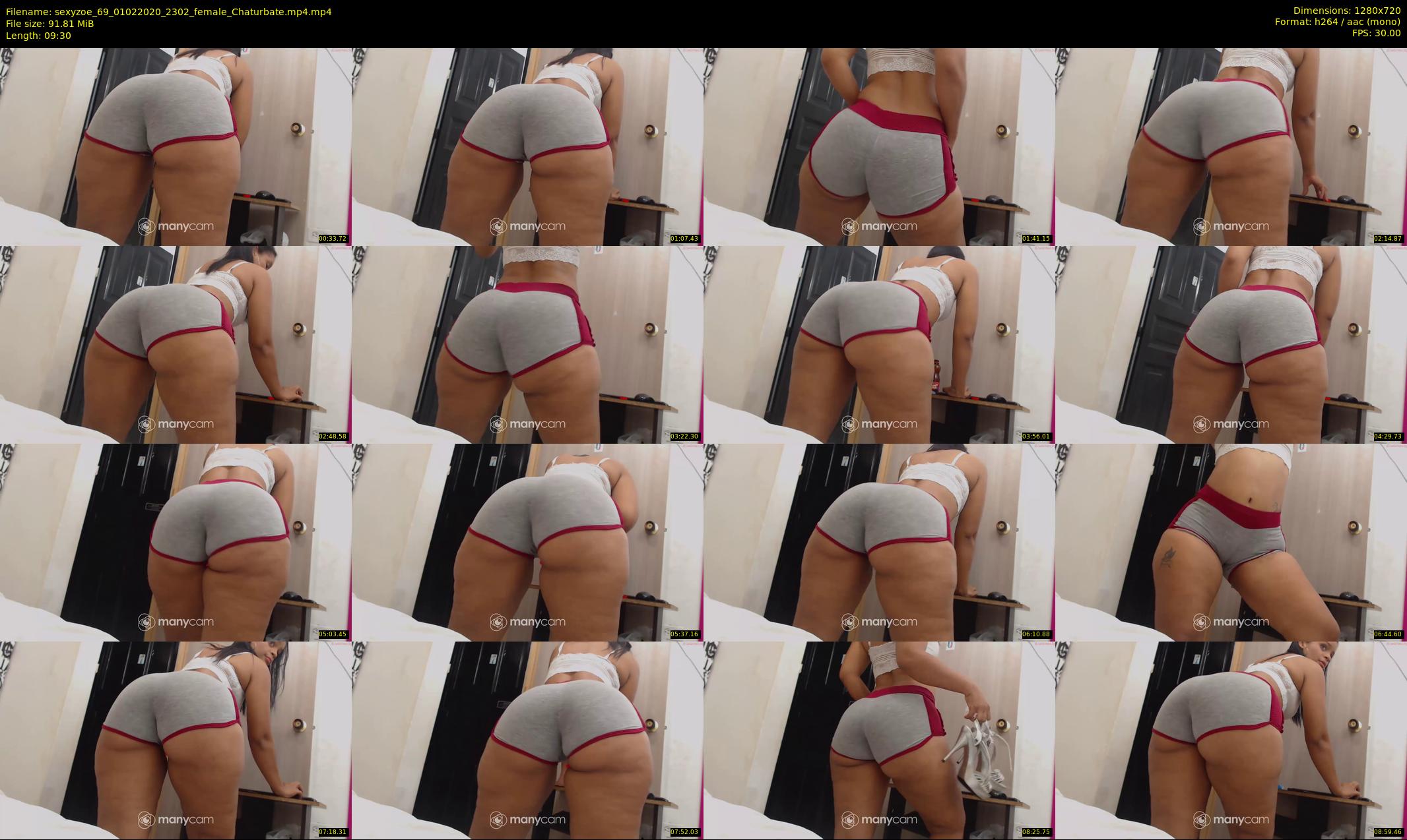 sexyzoe_69 — 10 minute Chaturbate female cam show recording, 720p, Feb 1, 2020
