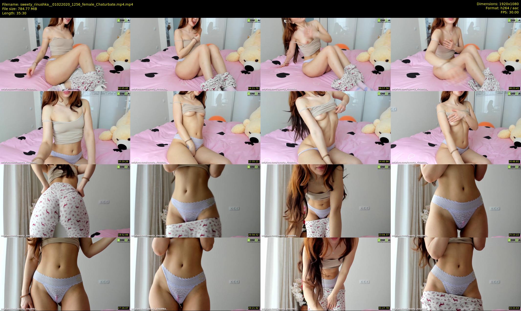 sweety_rinushka_ — 36 minute Chaturbate female cam show recording, 1080p, Feb 1, 2020