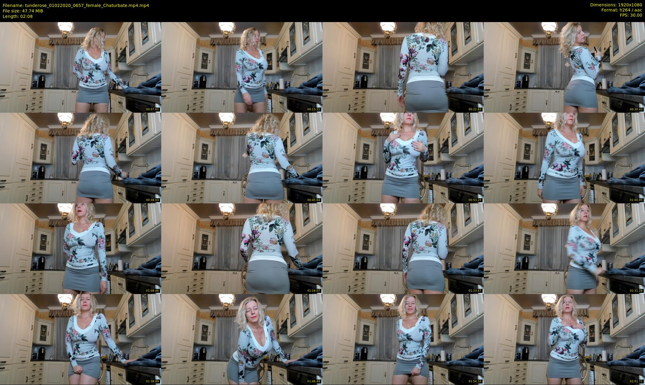 tunderose — 3 minute Chaturbate female cam show recording, 1080p, Feb 1, 2020