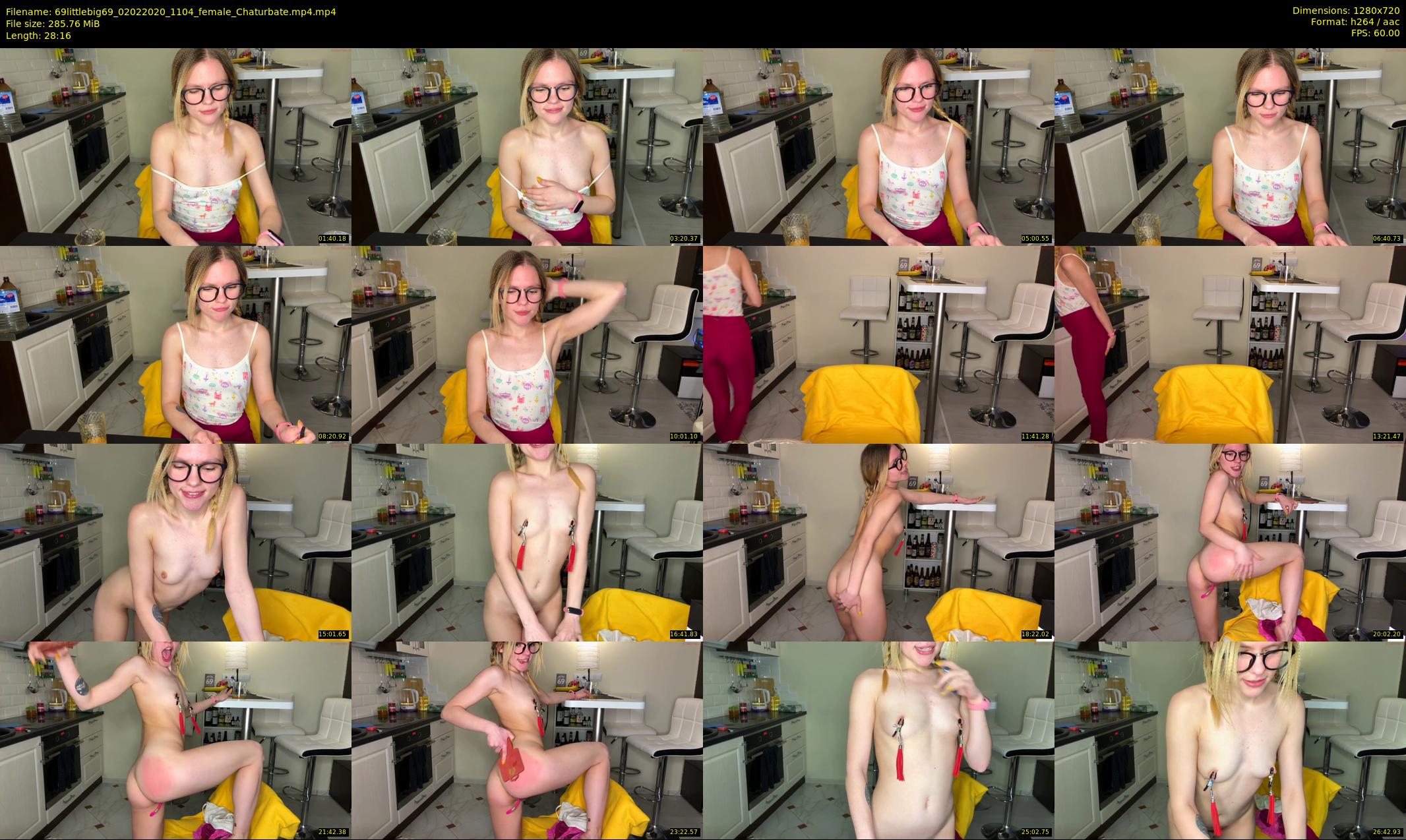 69littlebig69 — 29 minute Chaturbate couple cam show recording, 720p, Feb 2, 2020