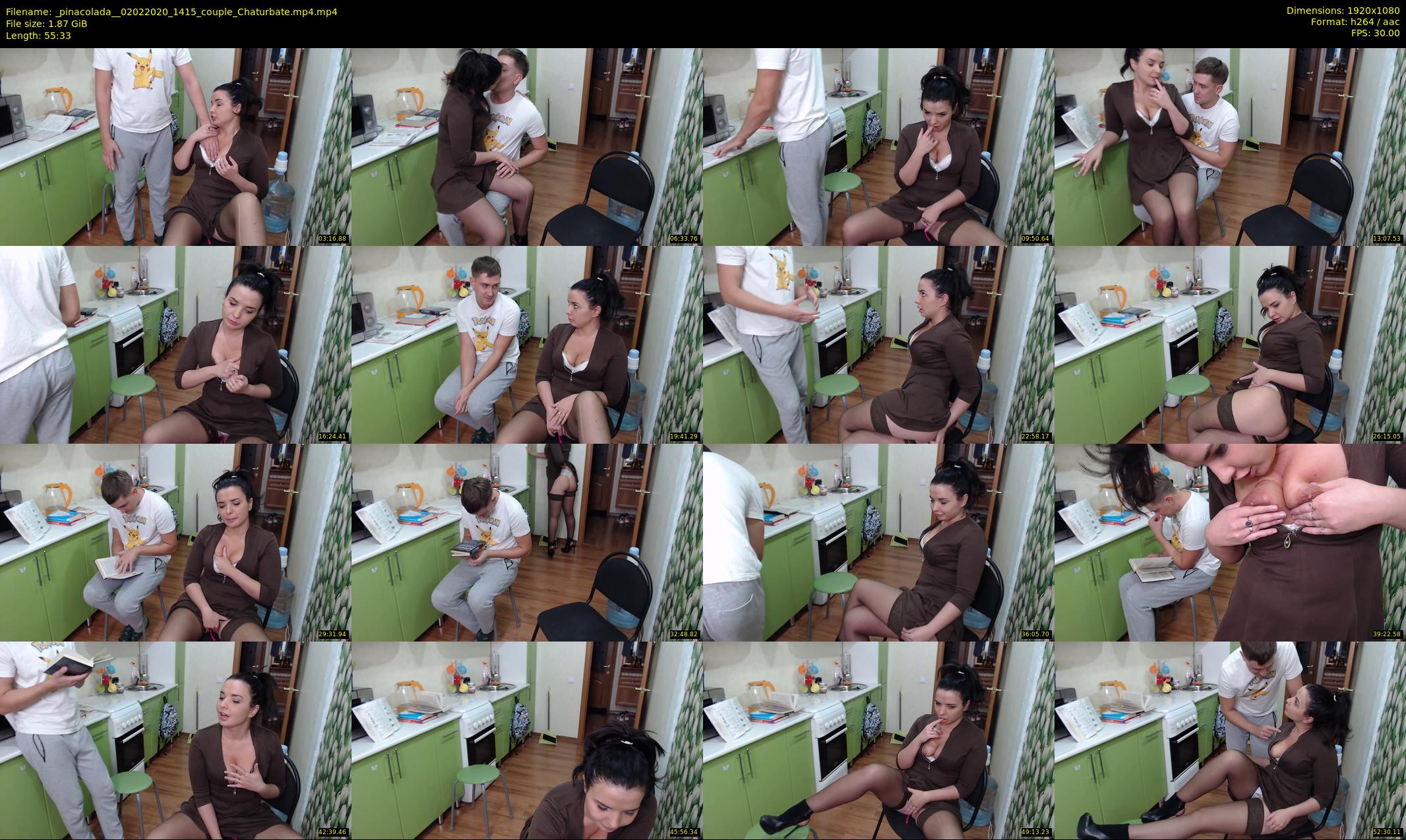 _pinacolada_ — 56 minute Chaturbate couple cam show recording, 1080p, Feb 2, 2020
