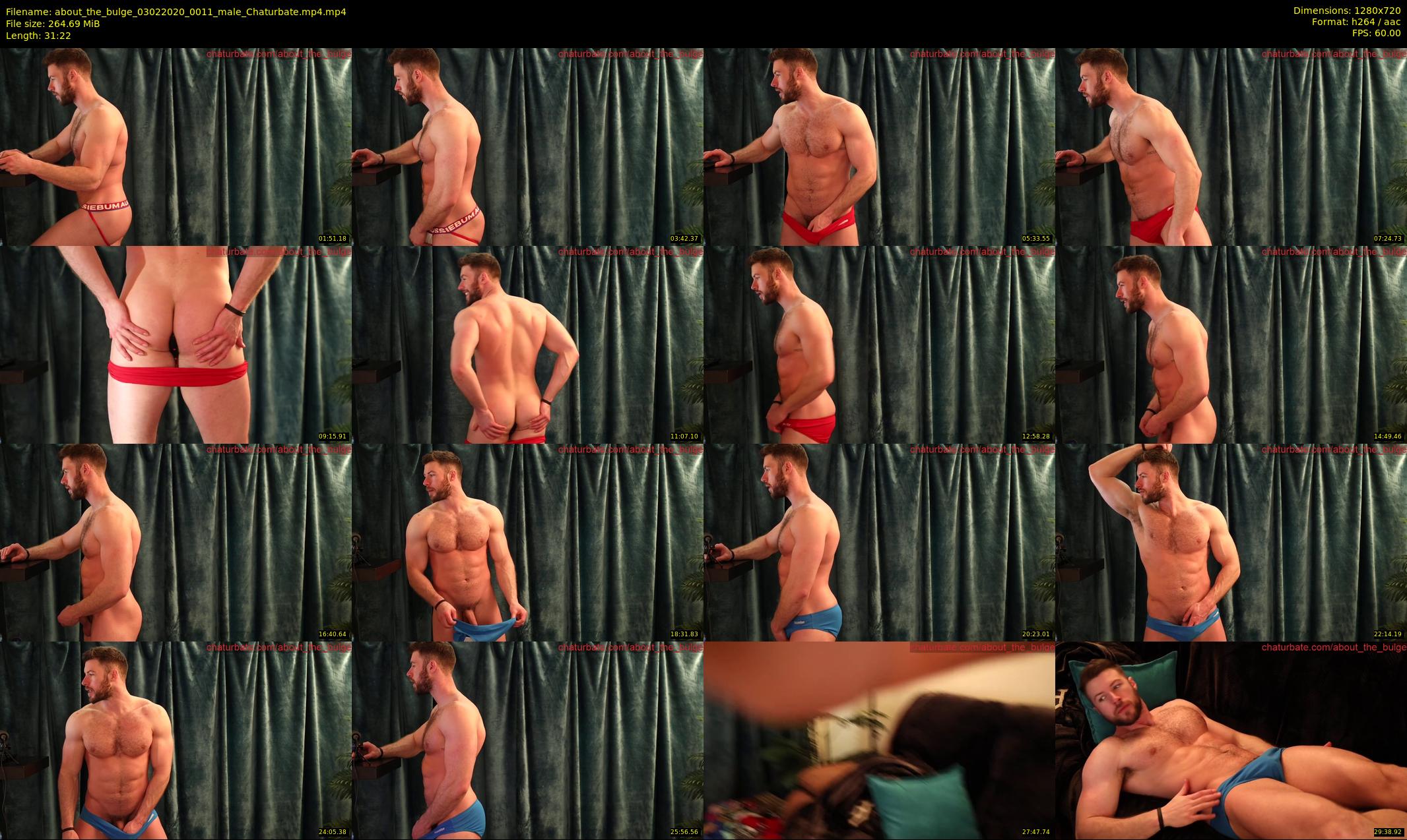 about_the_bulge — 32 minute Chaturbate male cam show recording, 720p, Feb 3, 2020