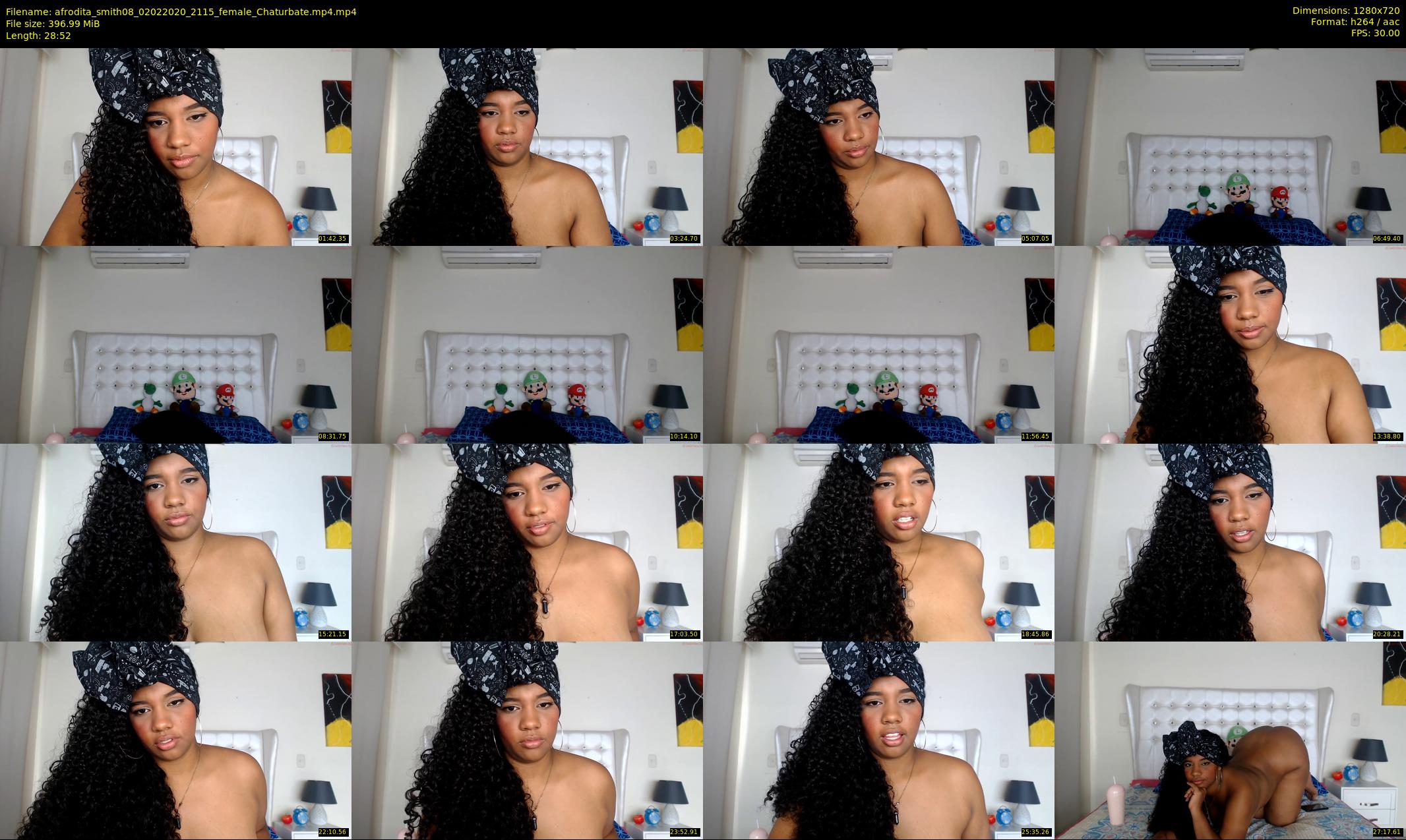 afrodita_smith08 — 29 minute Chaturbate female cam show recording, 720p, Feb 2, 2020