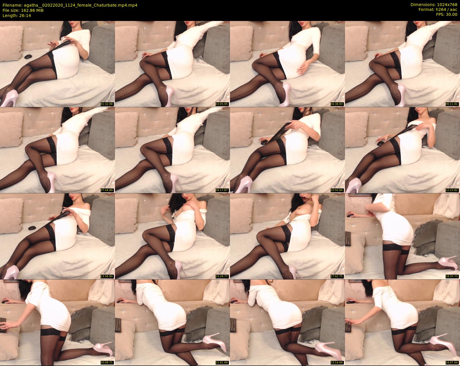 agatha_ — 27 minute Chaturbate female cam show recording, 720p, Feb 2, 2020