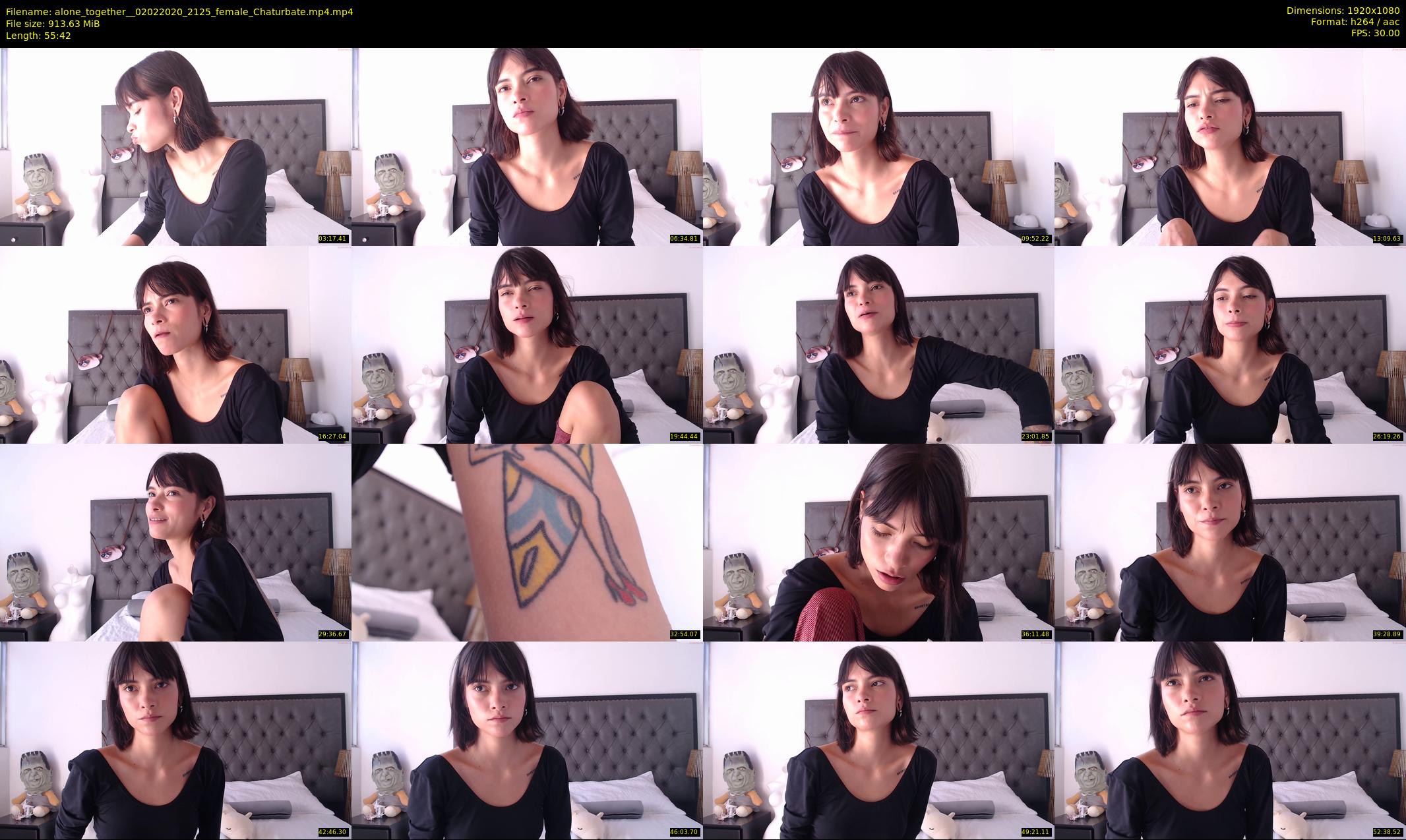 alone_together_ — 56 minute Chaturbate female cam show recording, 1080p, Feb 2, 2020