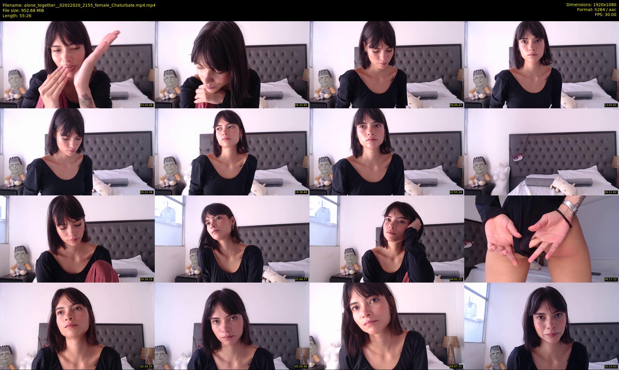 alone_together_ — 56 minute Chaturbate female cam show recording, 1080p, Feb 2, 2020