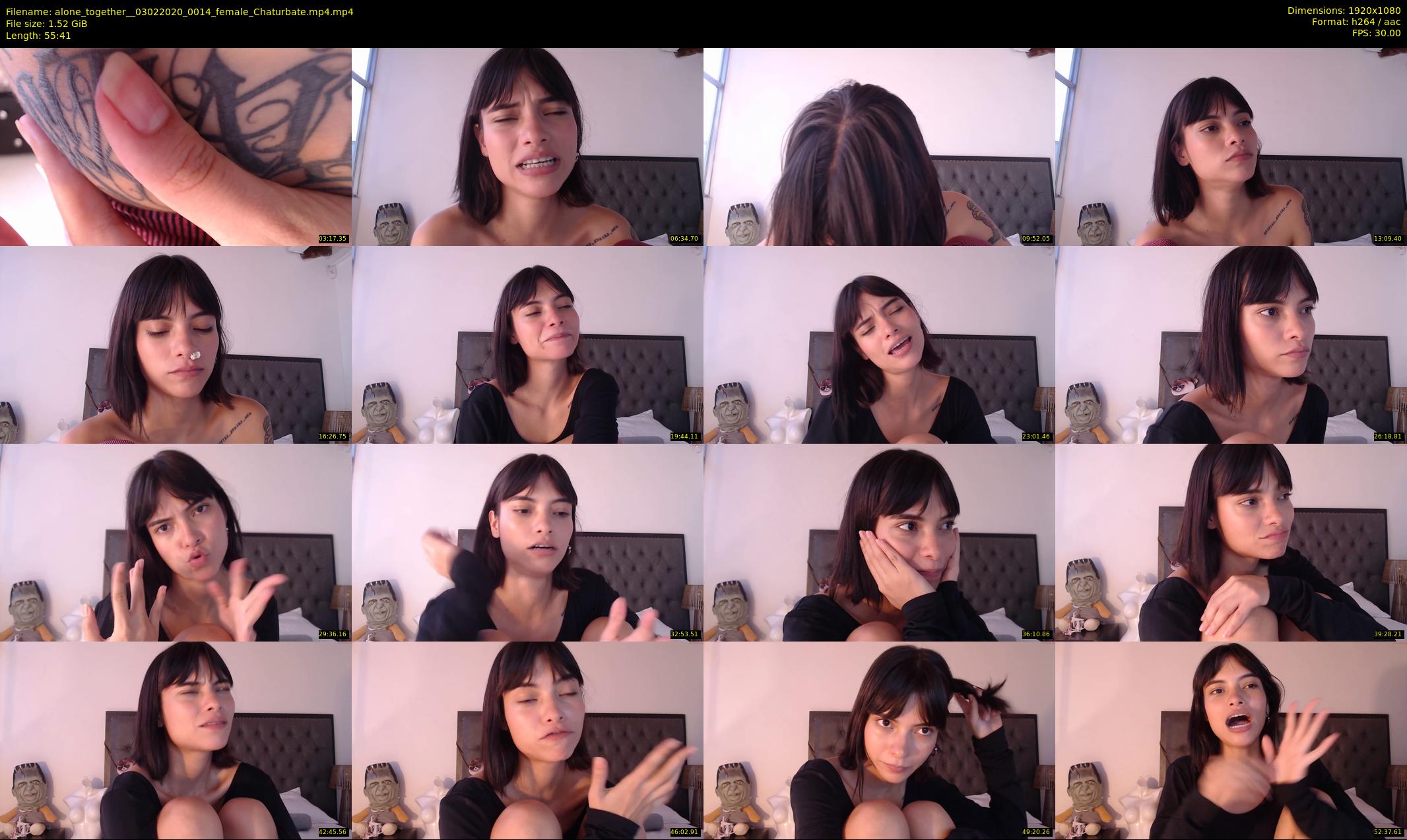 alone_together_ — 56 minute Chaturbate female cam show recording, 1080p, Feb 3, 2020