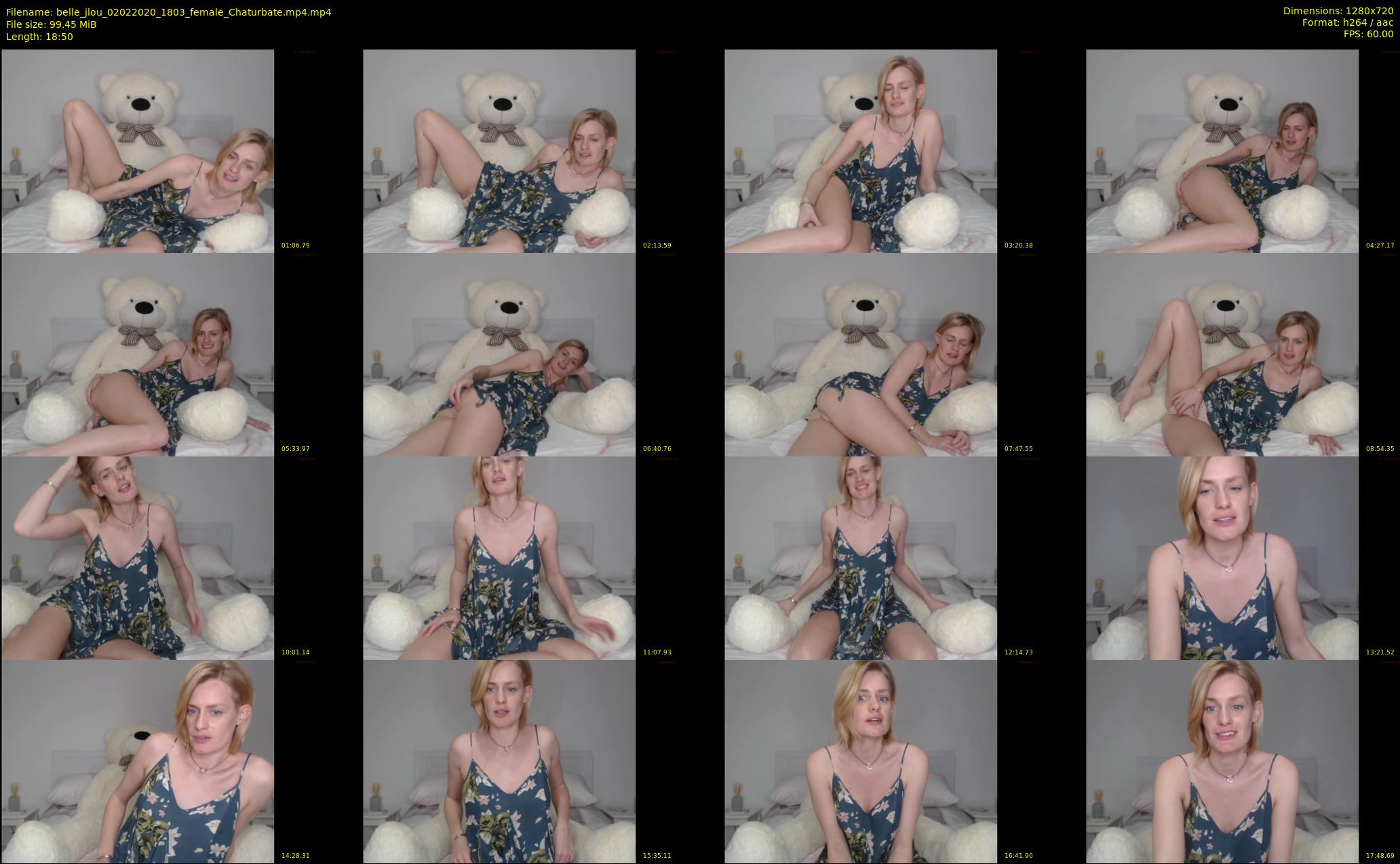belle_jlou — 19 minute Chaturbate female cam show recording, 720p, Feb 2, 2020