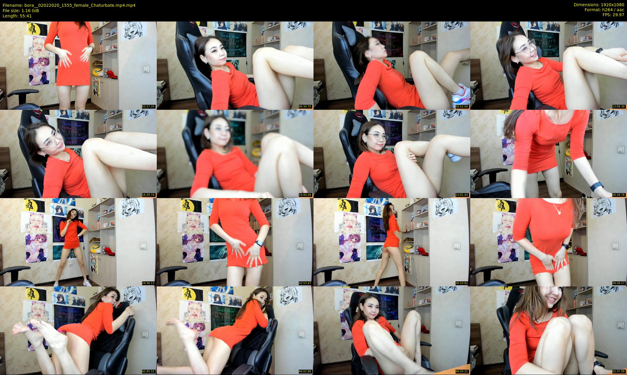 bora_ — 56 minute Chaturbate female cam show recording, 1080p, Feb 2, 2020