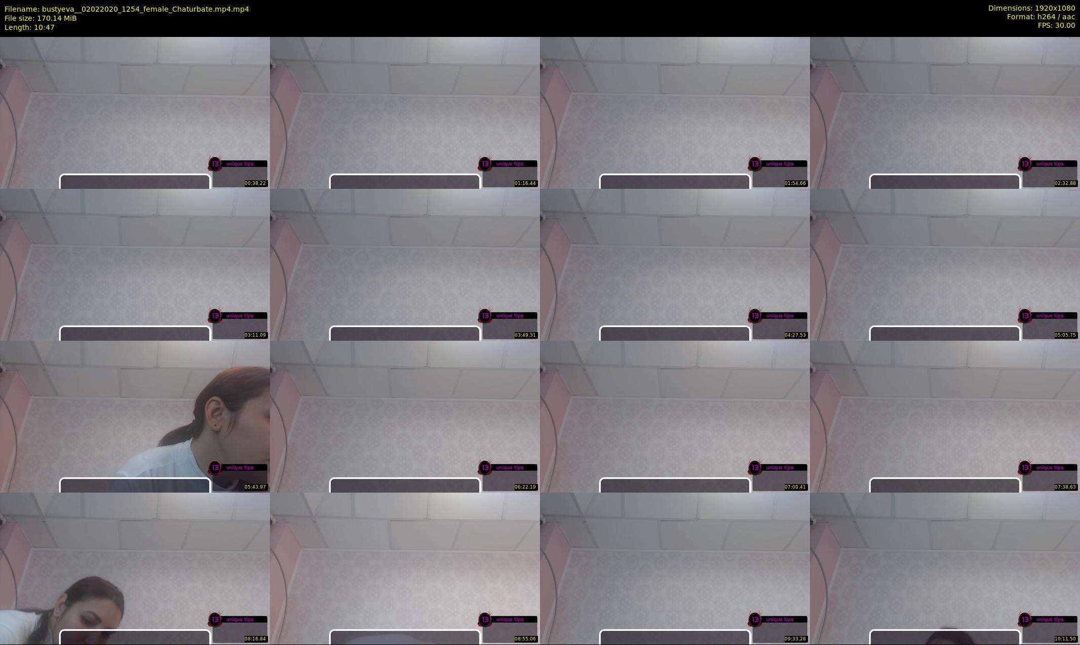 bustyeva_ — 11 minute Chaturbate female cam show recording, 1080p, Feb 2, 2020