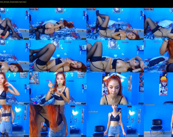 candyred88 — 56 minute Chaturbate female cam show recording, 720p, Feb 3, 2020