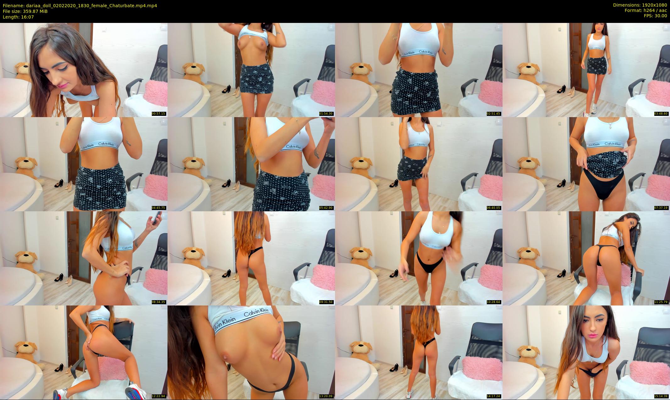 dariaa_doll — 17 minute Chaturbate female cam show recording, 1080p, Feb 2, 2020