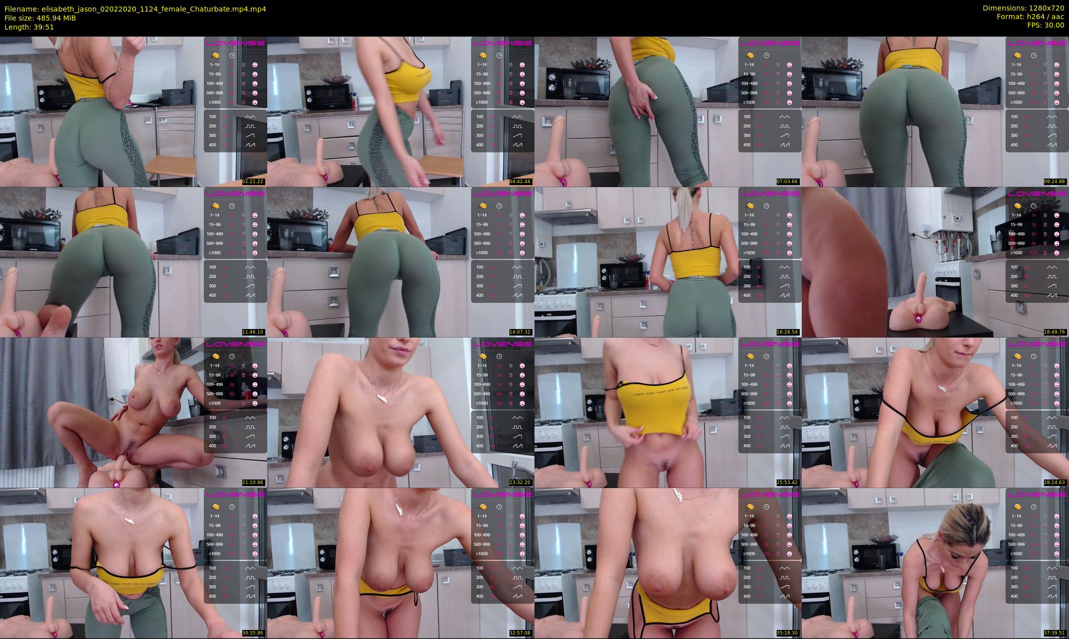 elisabeth_jason — 40 minute Chaturbate couple cam show recording, 720p, Feb 2, 2020