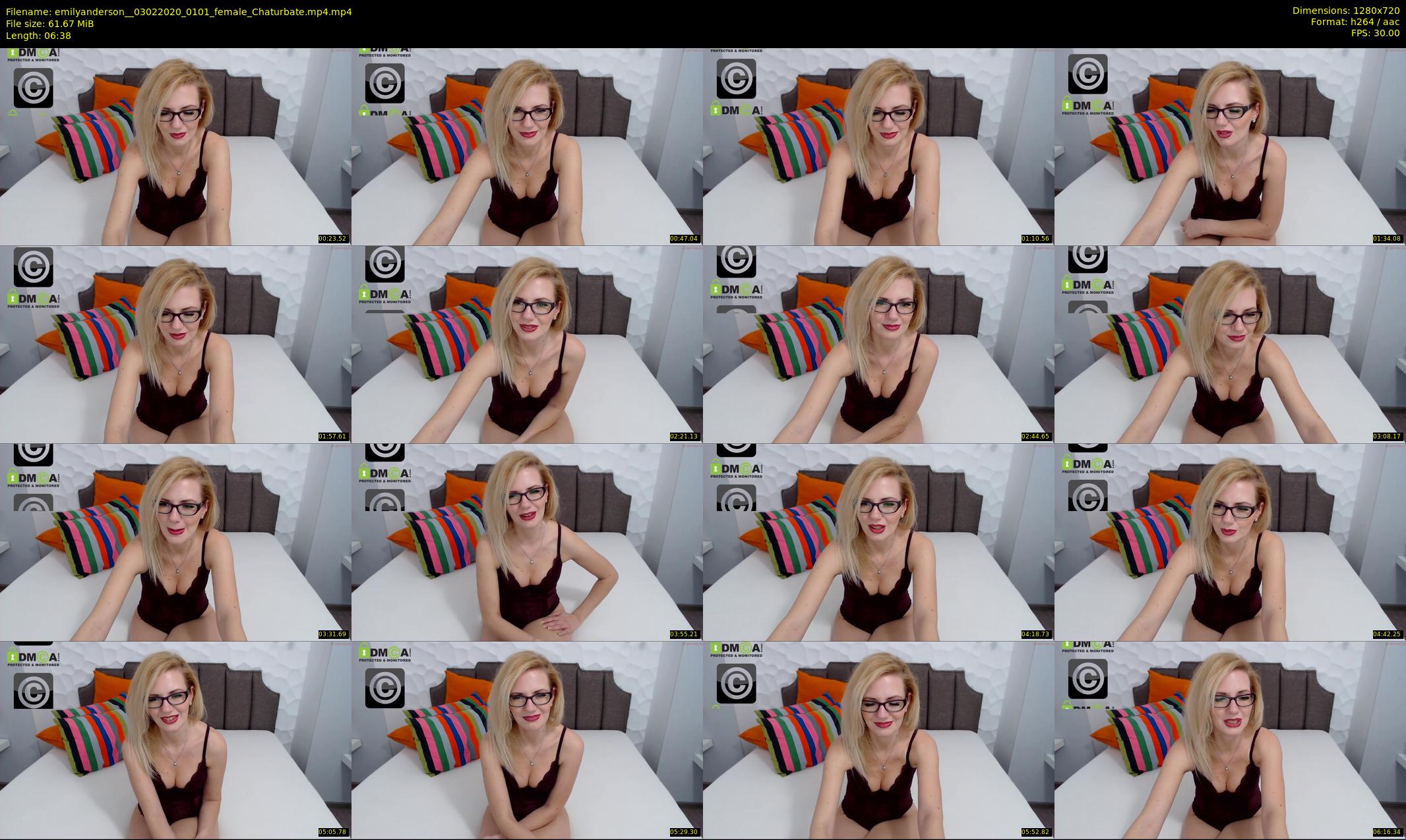 emilyanderson_ — 7 minute Chaturbate female cam show recording, 720p, Feb 3, 2020