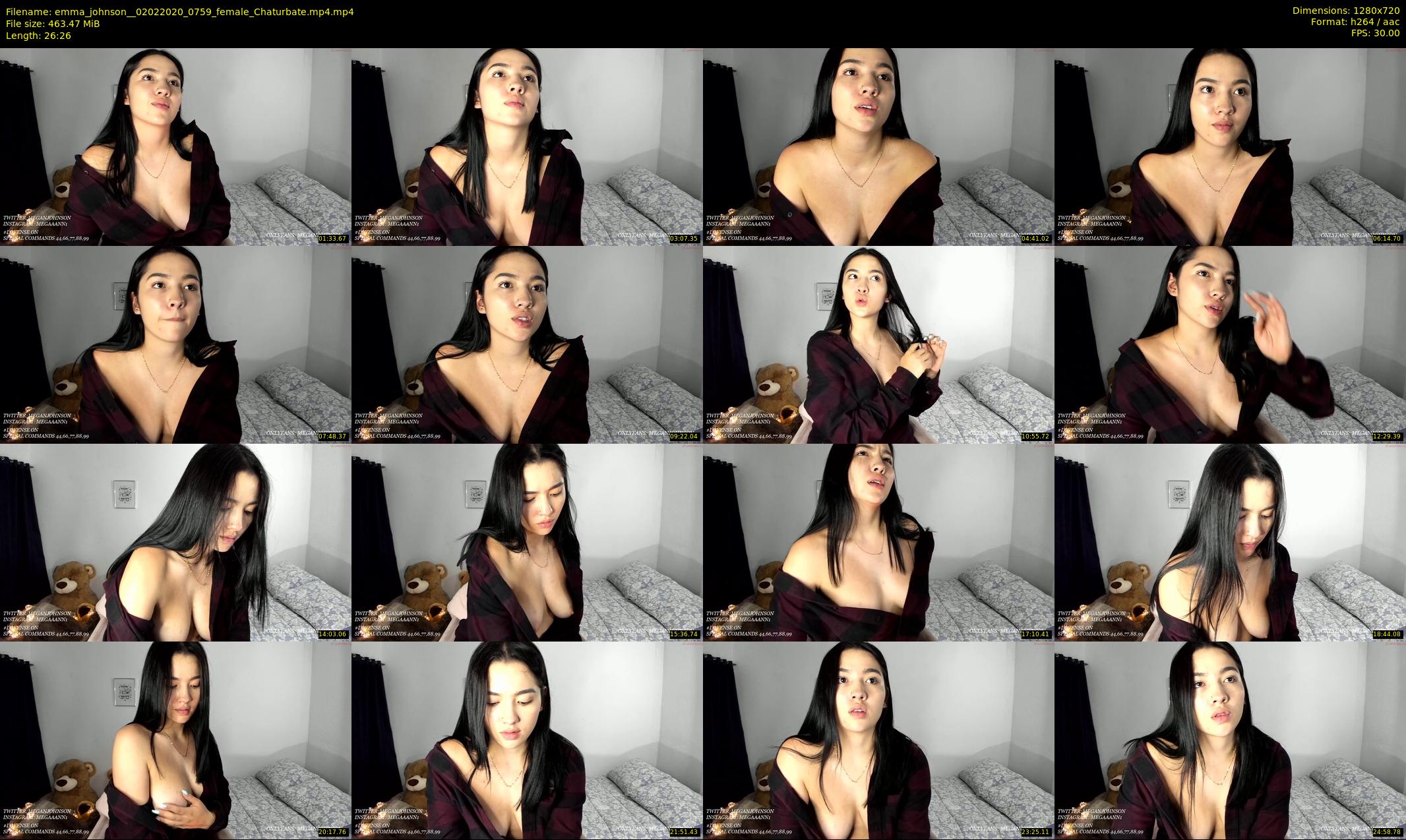 emma_johnson_ — 27 minute Chaturbate female cam show recording, 720p, Feb 2, 2020