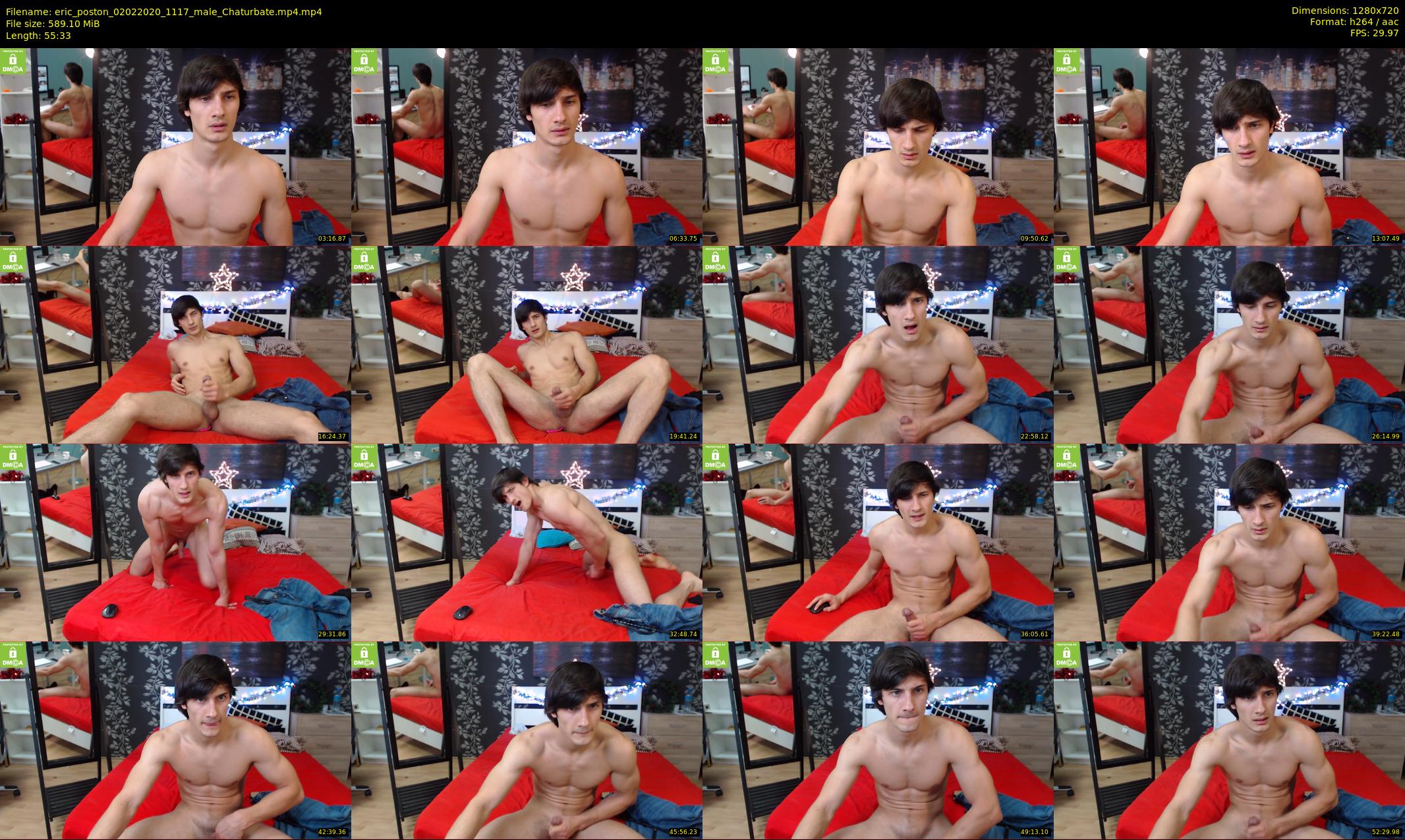 eric_poston — 56 minute Chaturbate male cam show recording, 720p, Feb 2, 2020