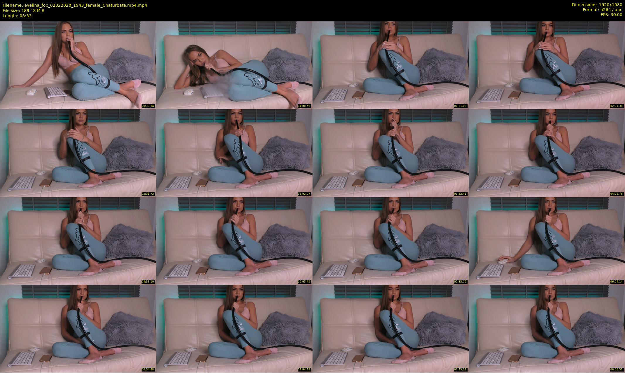 evelina_fox — 9 minute Chaturbate female cam show recording, 1080p, Feb 2, 2020