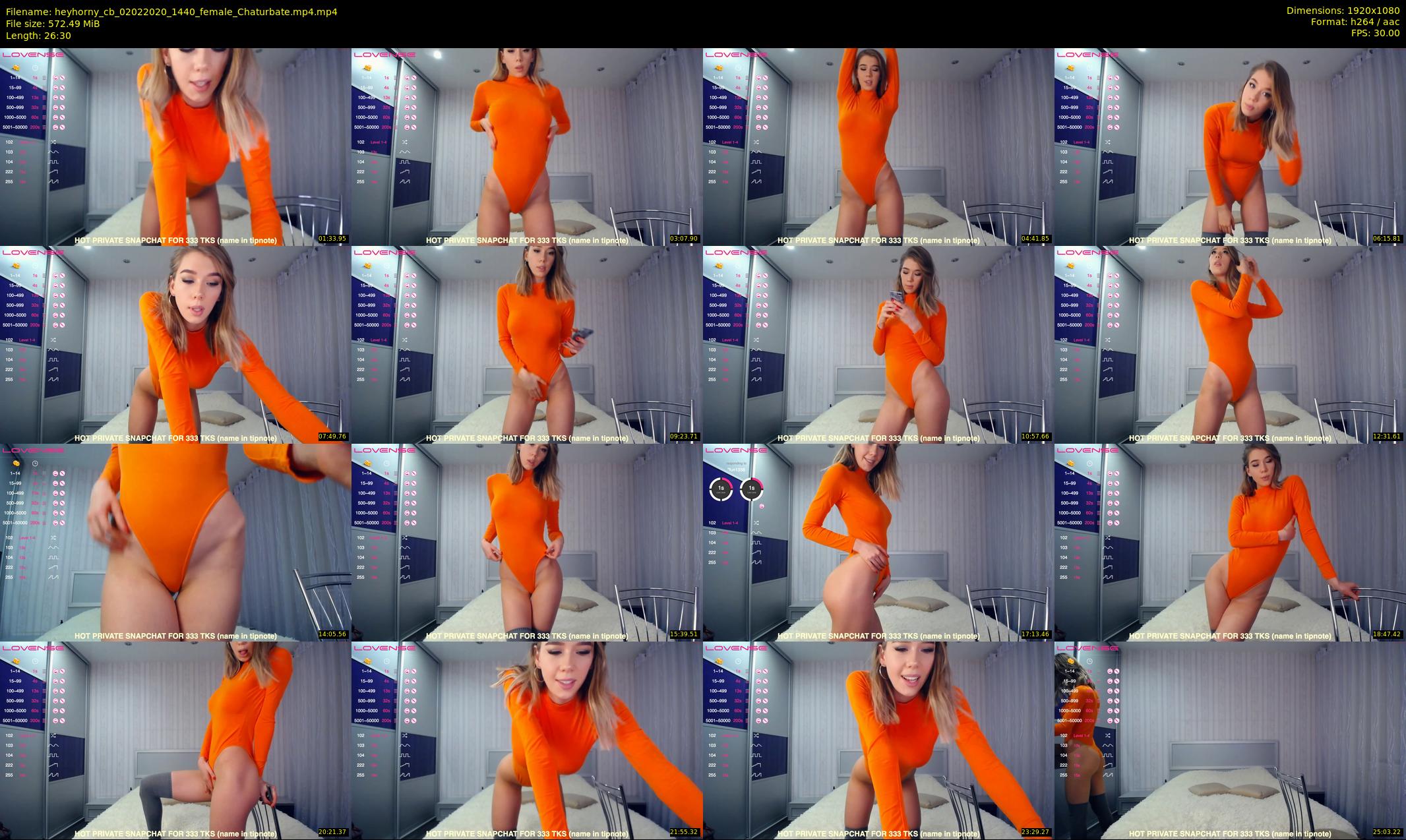 heyhorny_cb — 27 minute Chaturbate couple cam show recording, 1080p, Feb 2, 2020