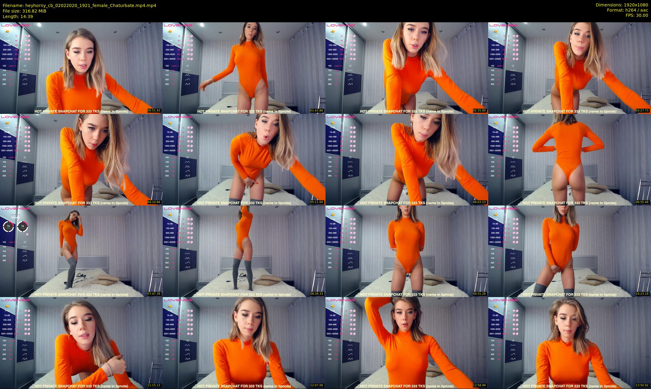 heyhorny_cb — 15 minute Chaturbate couple cam show recording, 1080p, Feb 2, 2020