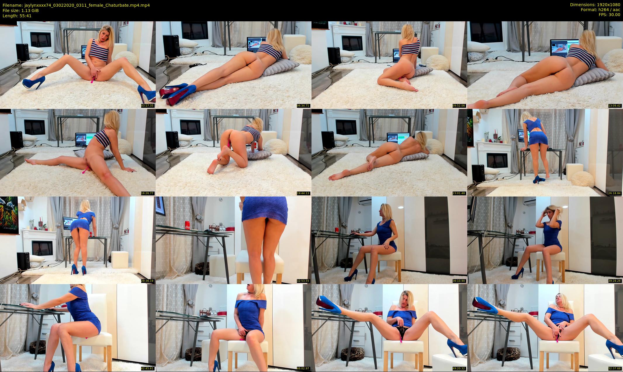 jaylynxxxx74 — 56 minute Chaturbate female cam show recording, 1080p, Feb 3, 2020