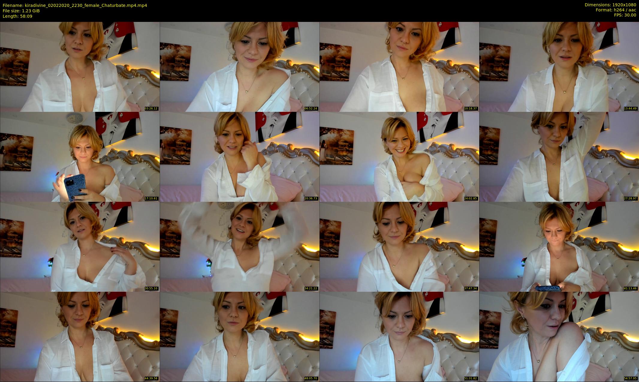 kiradivine — 59 minute Chaturbate female cam show recording, 1080p, Feb 2, 2020