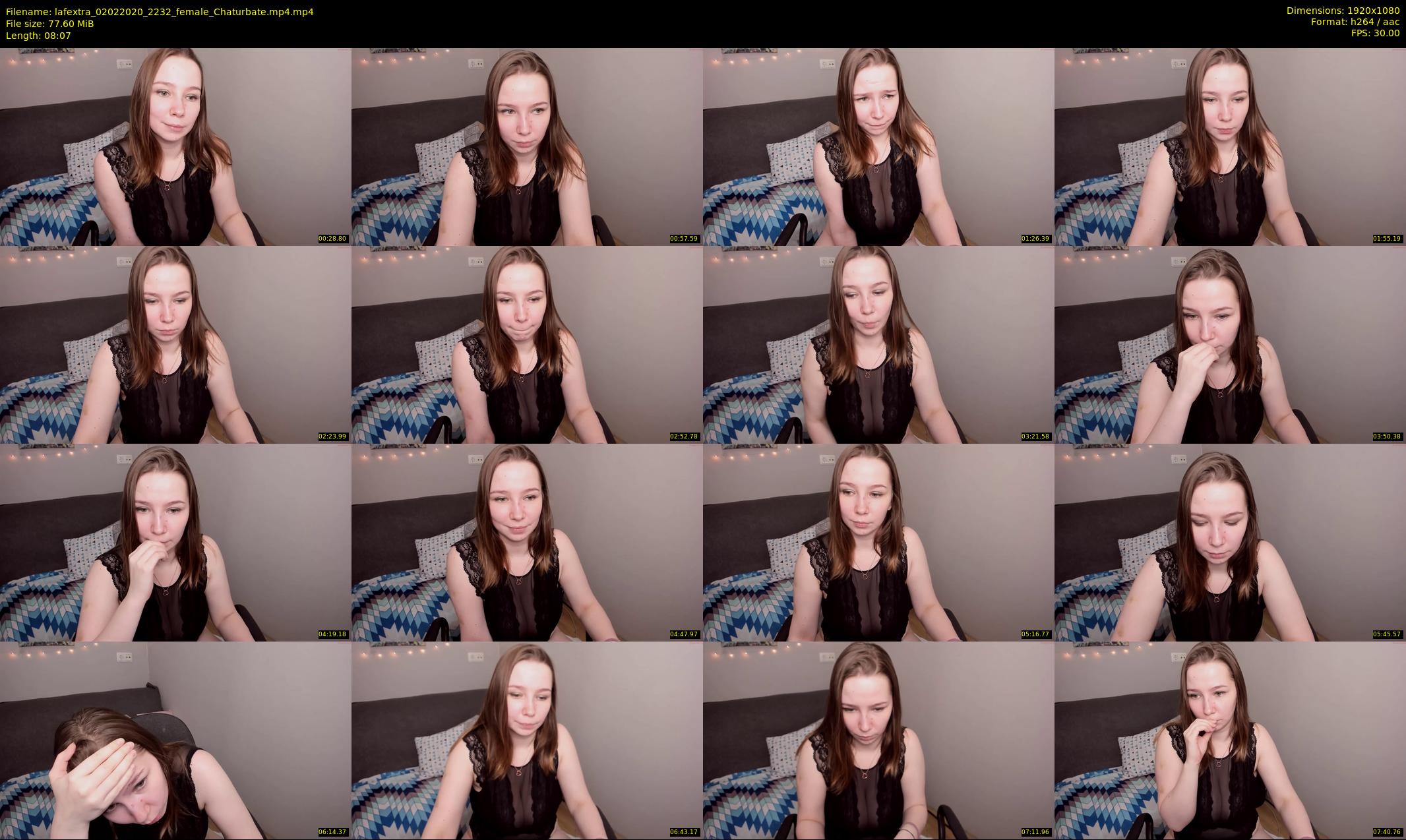 lafextra — 9 minute Chaturbate female cam show recording, 1080p, Feb 2, 2020