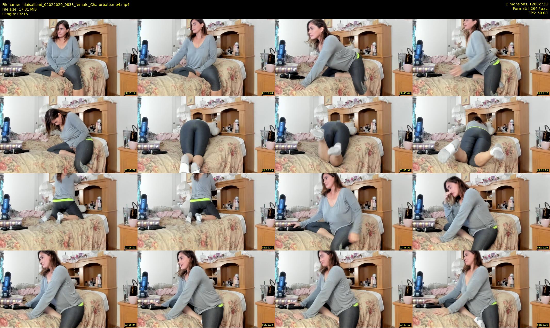lalaisallbad — 5 minute Chaturbate female cam show recording, 720p, Feb 2, 2020