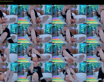 ocicat — 8 minute Chaturbate female cam show recording, 1080p, Feb 2, 2020