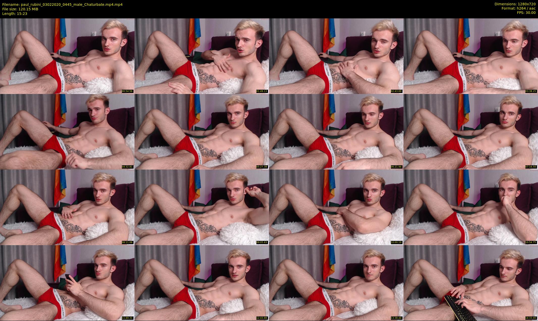 paul_rubini — 16 minute Chaturbate male cam show recording, 720p, Feb 3, 2020
