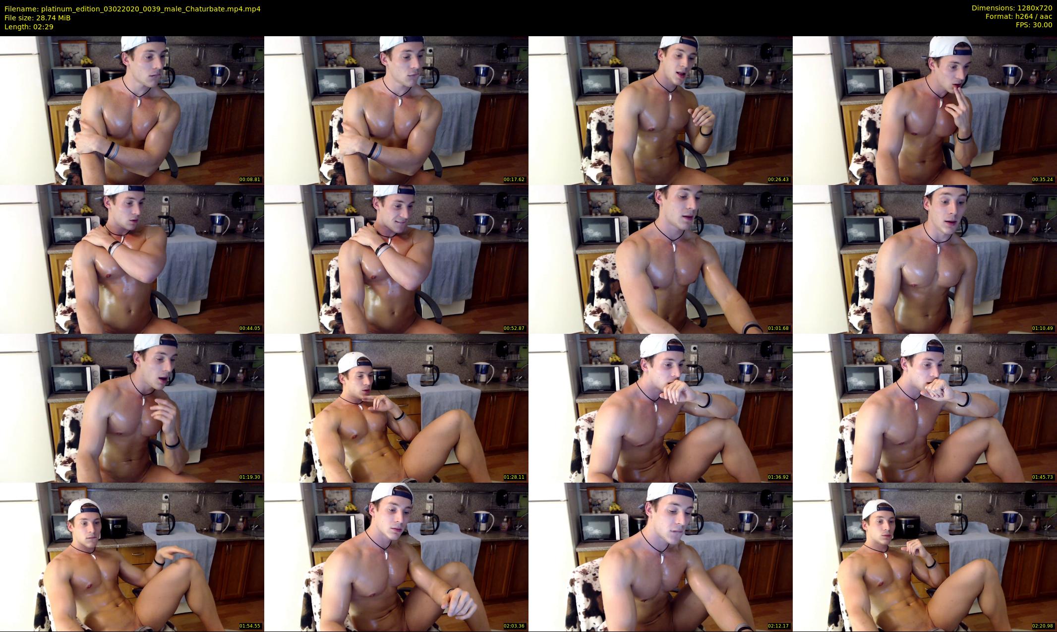 platinum_edition — 3 minute Chaturbate male cam show recording, 720p, Feb 3, 2020