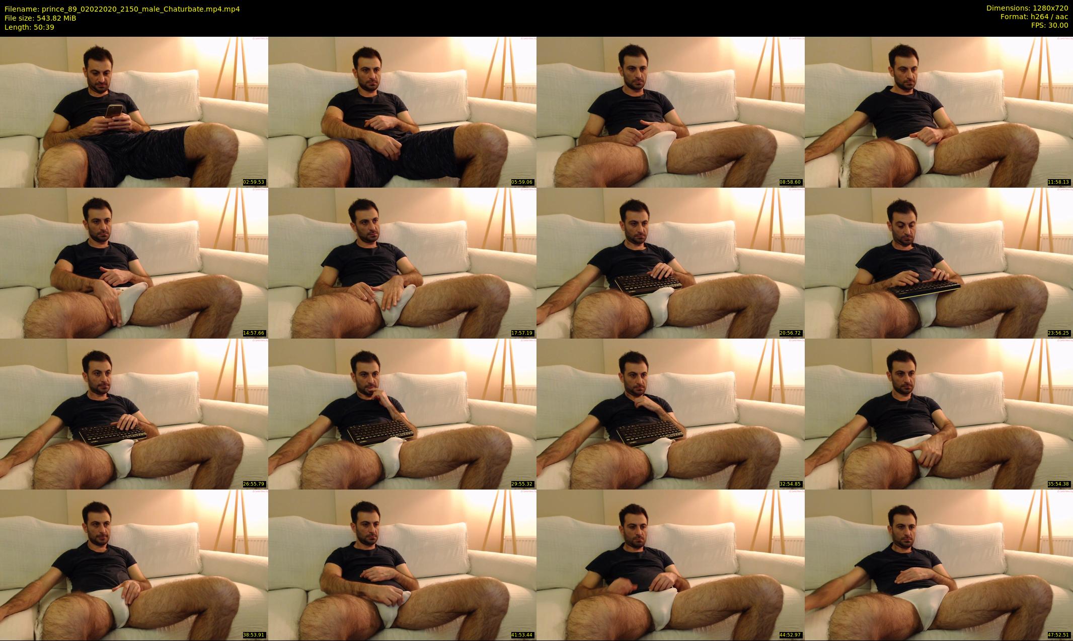 prince_89 — 51 minute Chaturbate male cam show recording, 720p, Feb 2, 2020