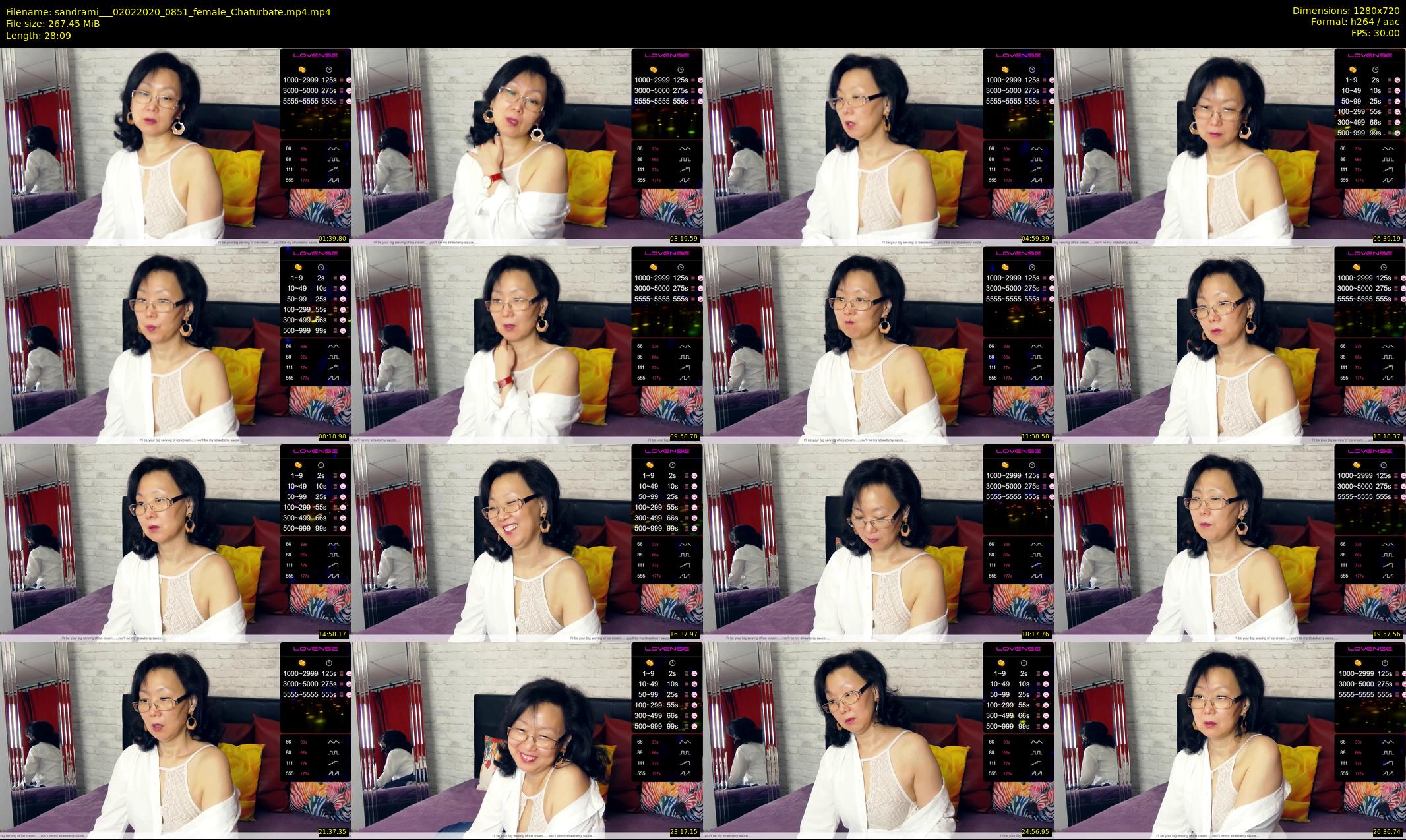 sandrami__ — 29 minute Chaturbate female cam show recording, 720p, Feb 2, 2020